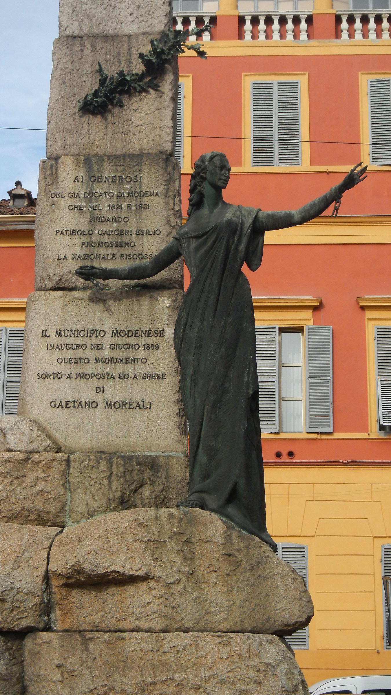 Il ricordo dei moti del 1831