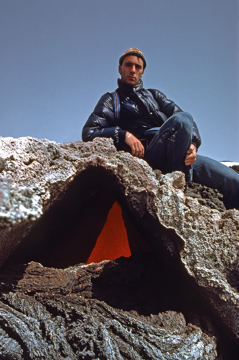 Self-timer to ingrottamento lava