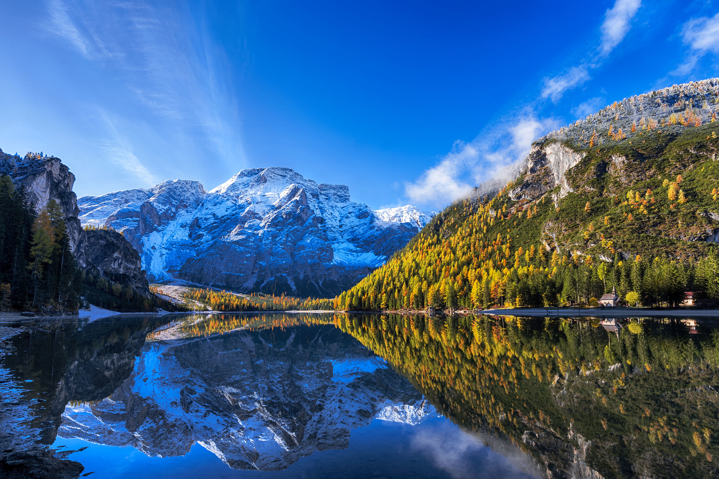 Reflections Lake Braies