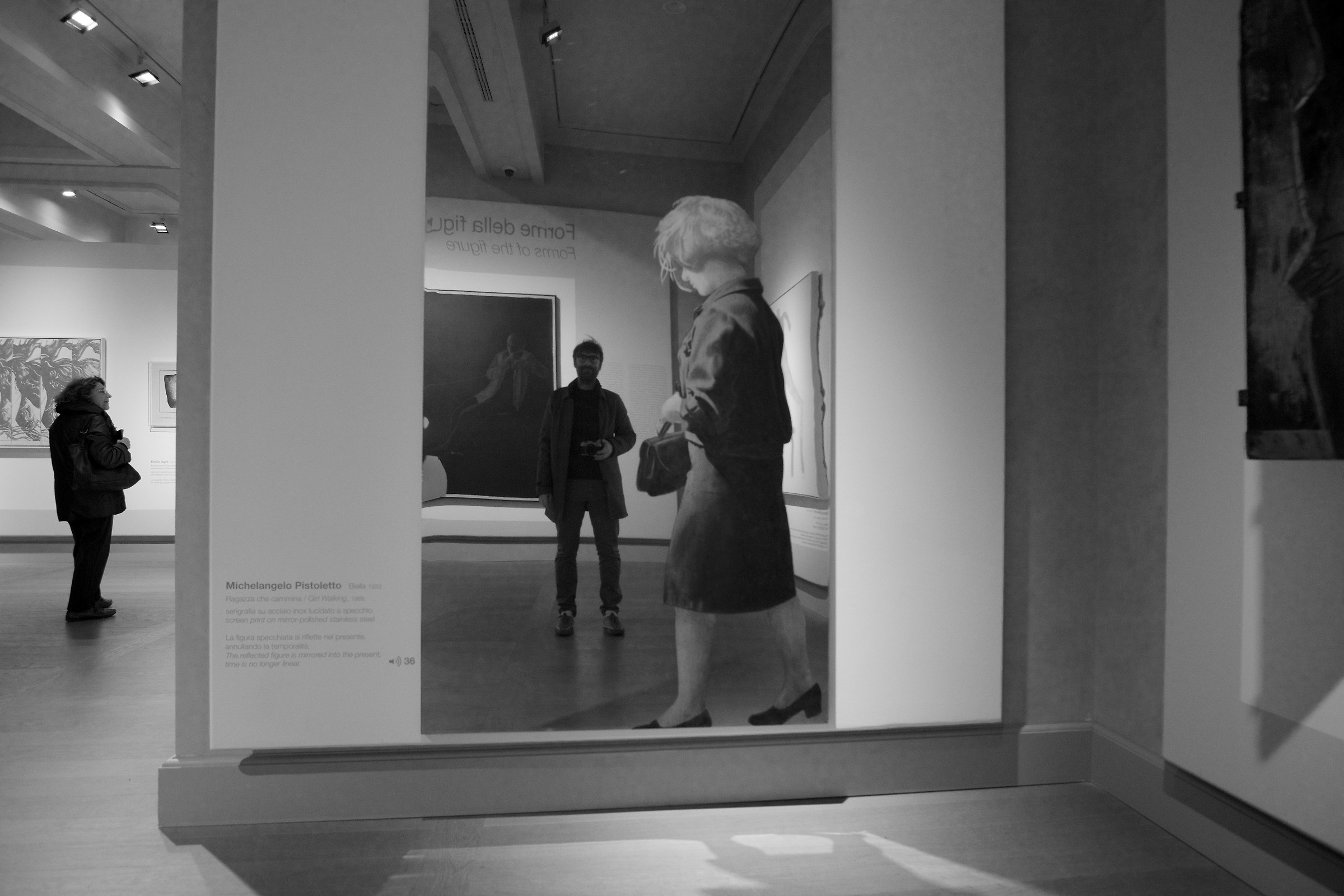 portrait with Pistoletto