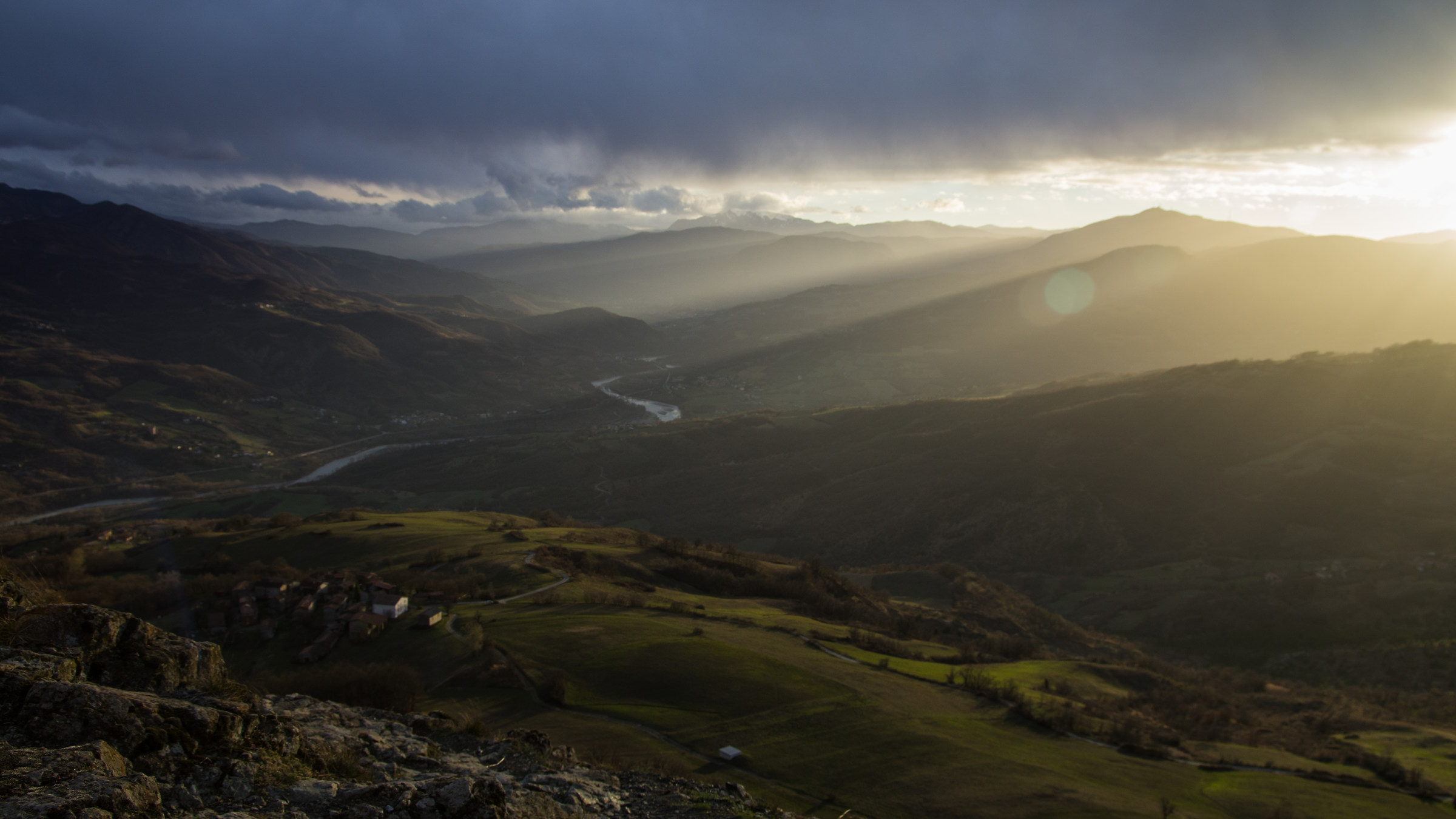 A caress before going to sleep