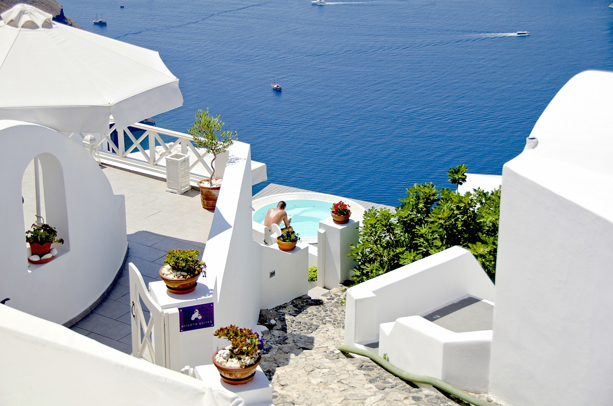 Terraces overlooking the sea III