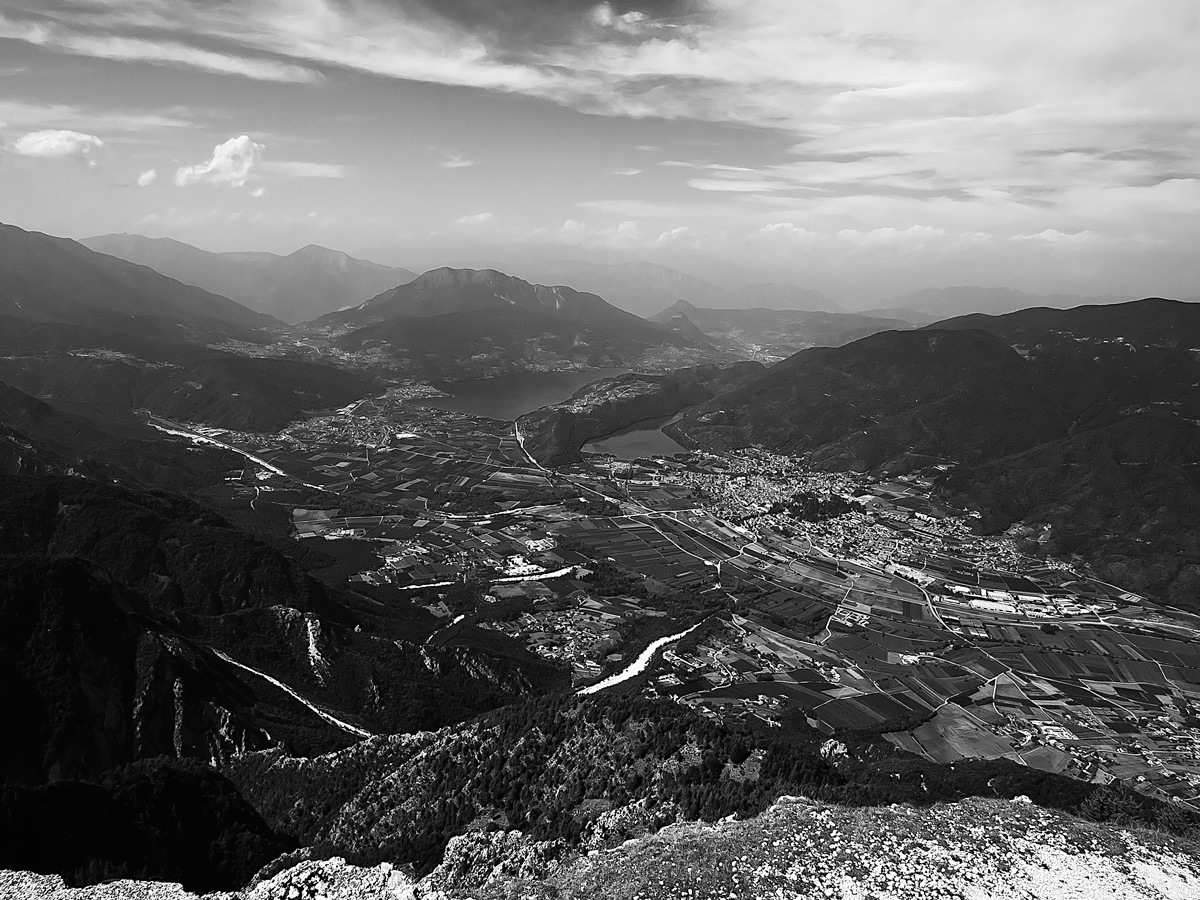 La valsugana vista da Cima Vezzena