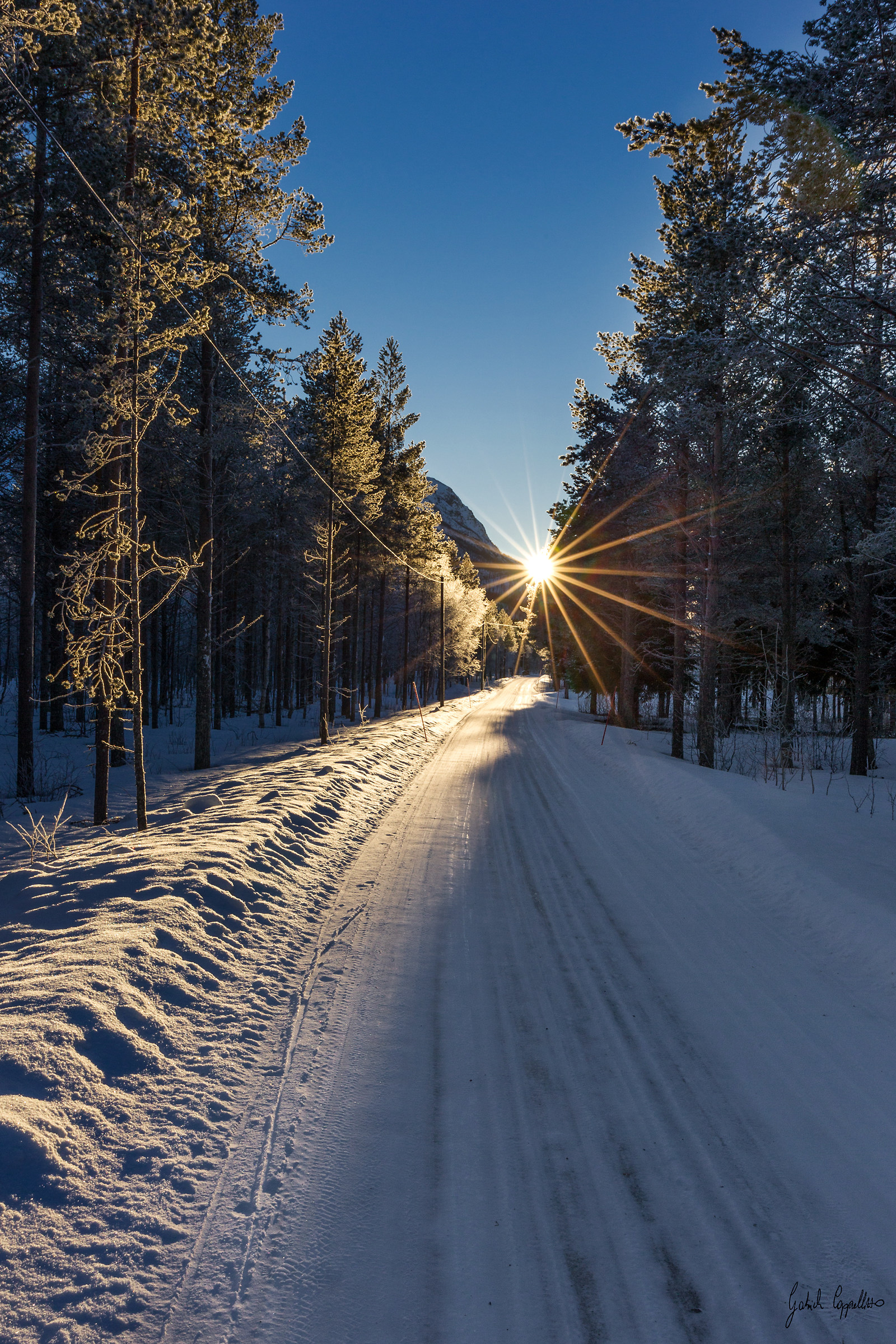 Col sole negli occhi