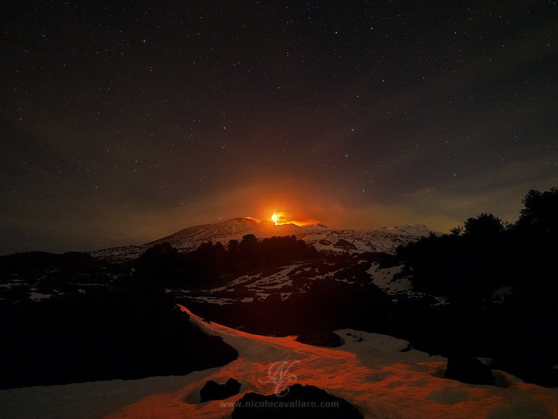 Etna - A bim light on earth