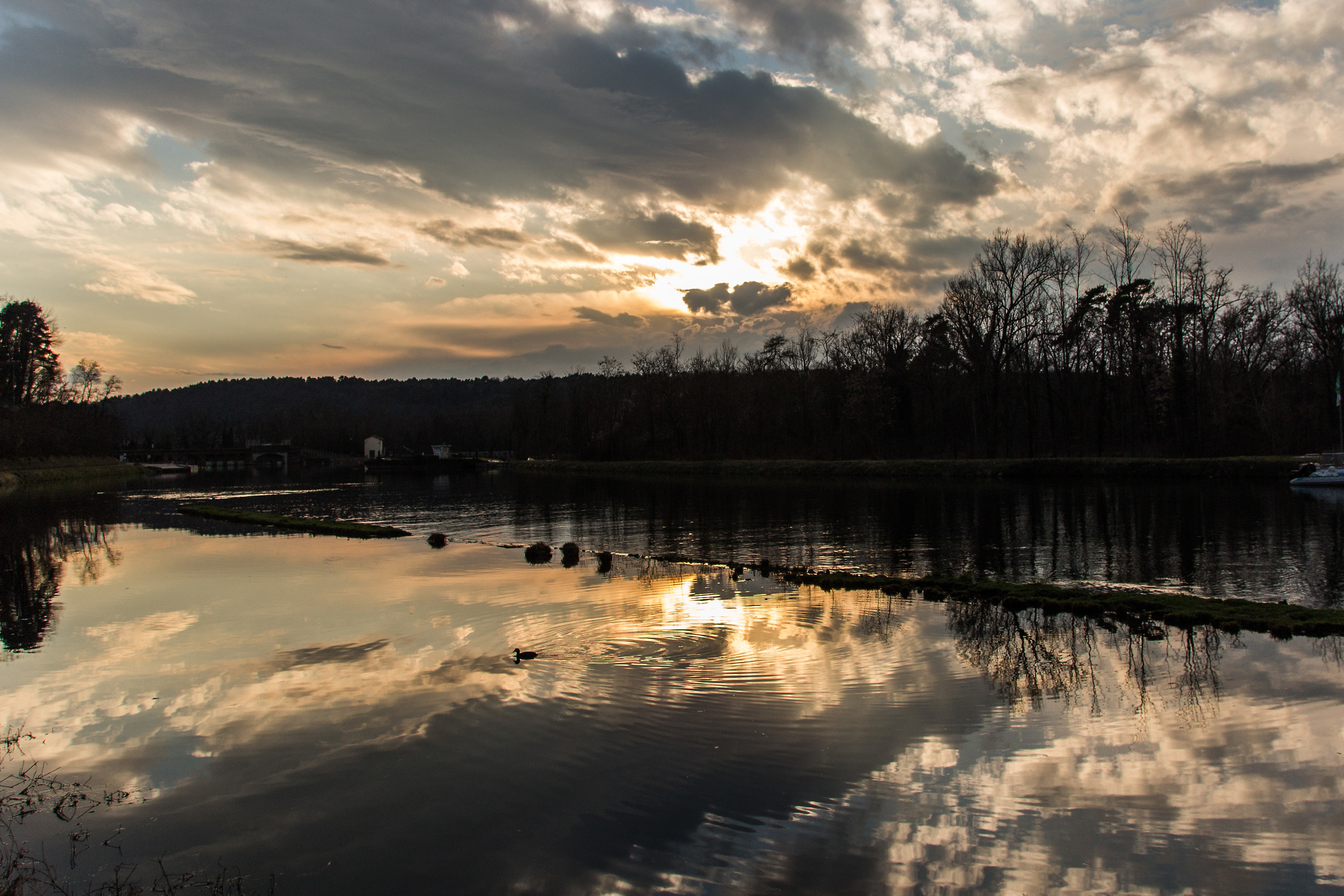 bacino di carico canale Villoresi