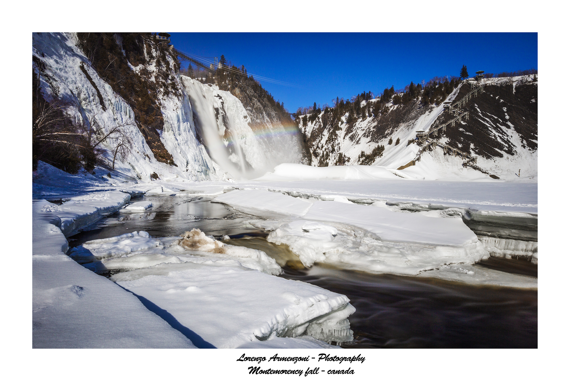 Montmorency fall Quebec