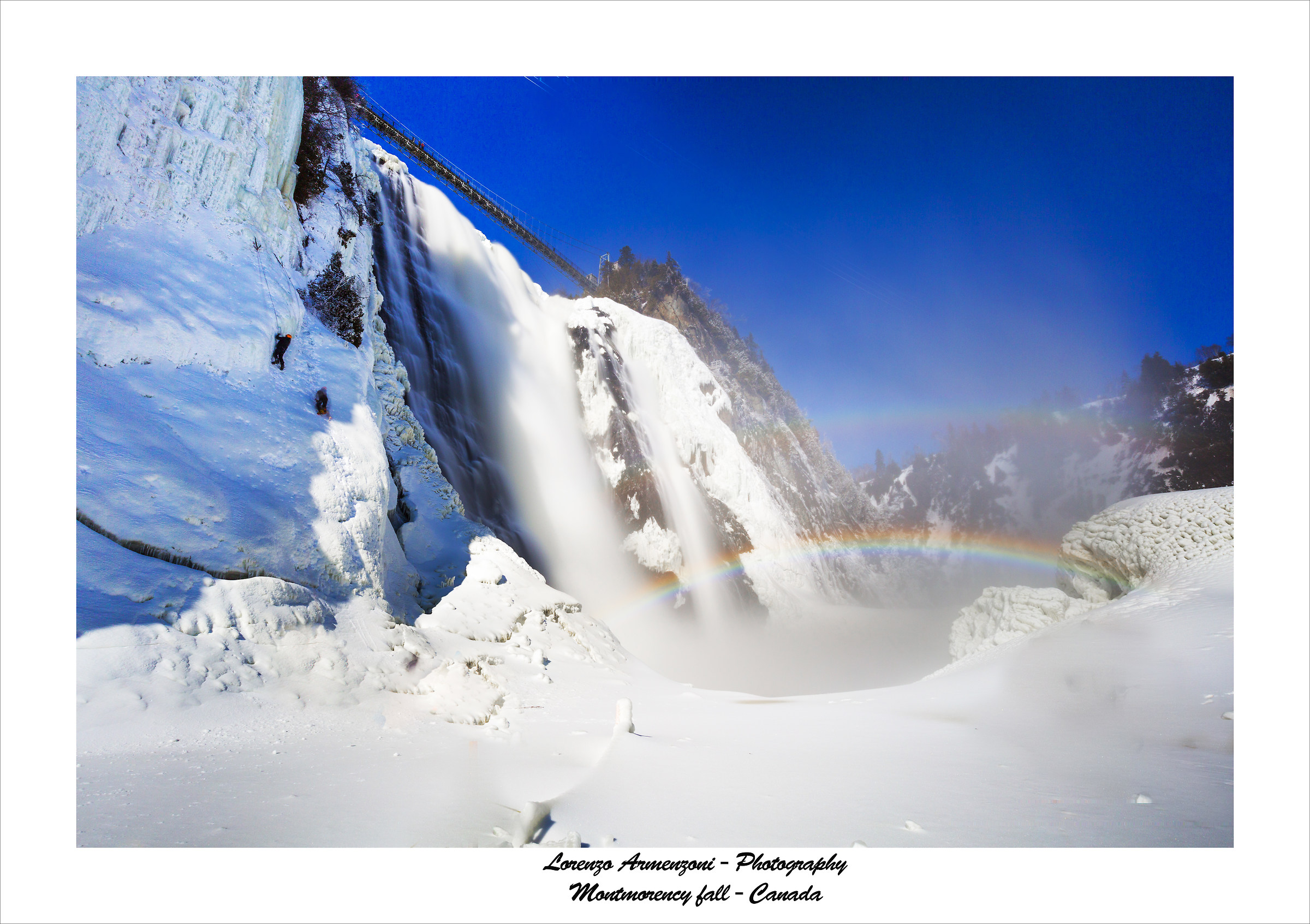 Montmorency fall Quebec