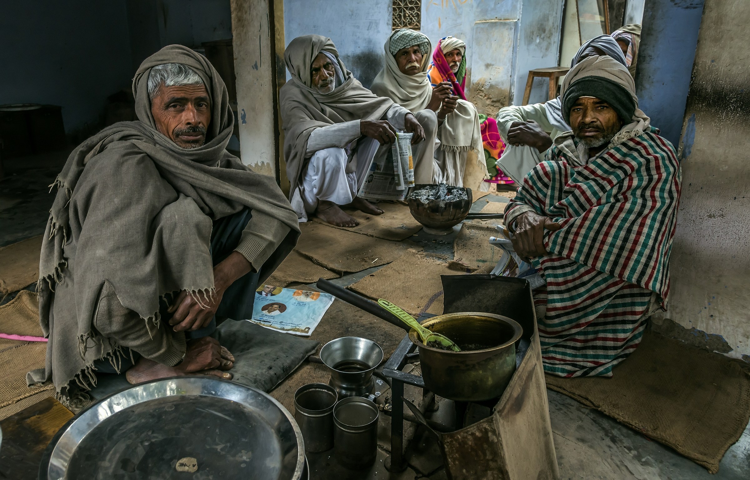Rajasthan 2017 -Mattino presto, in un piccolo villaggio