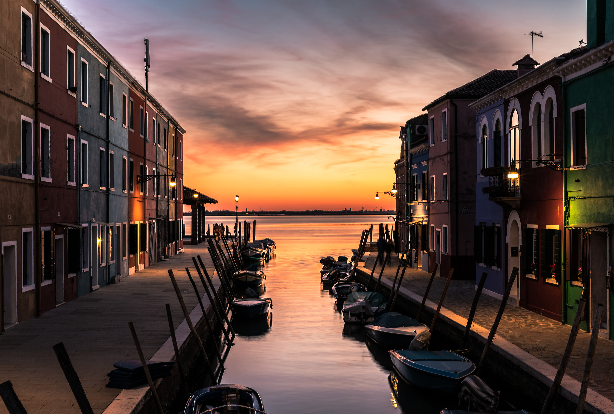 The last light of Burano