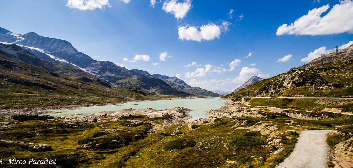Lago Bianco al Passo Bernina