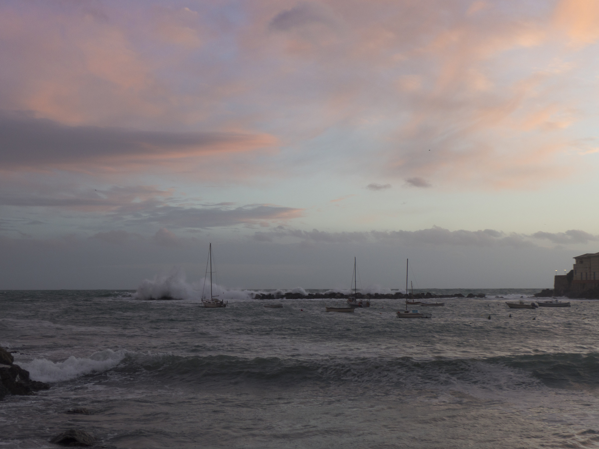 The storm Silence bay
