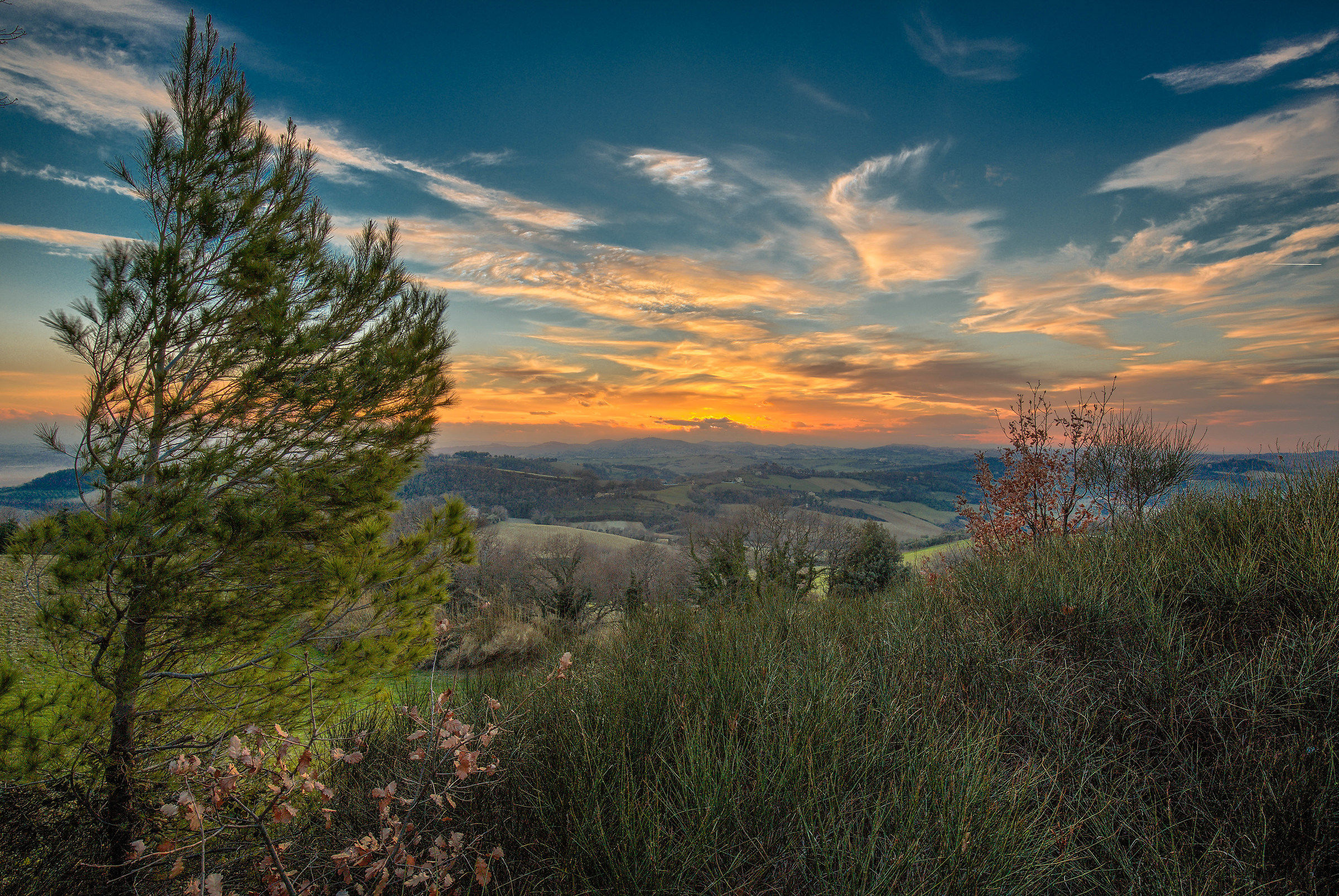 Tramonto marchigiano