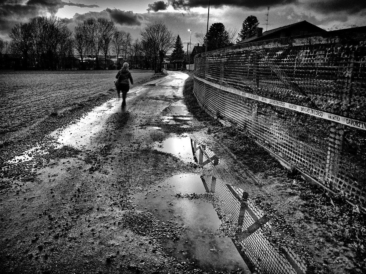 half hour after sunset