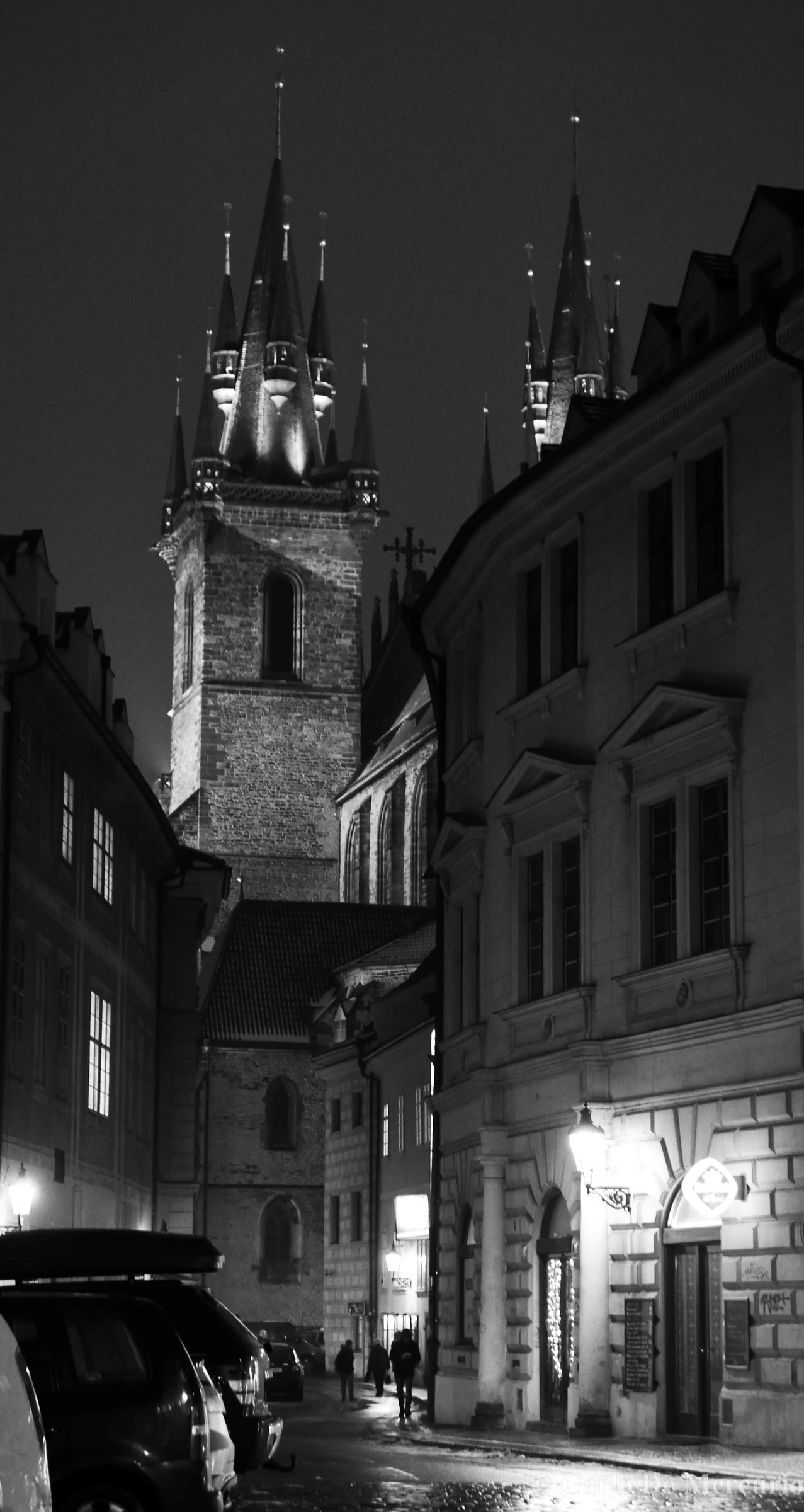 Praga,Old Town Square (retro)