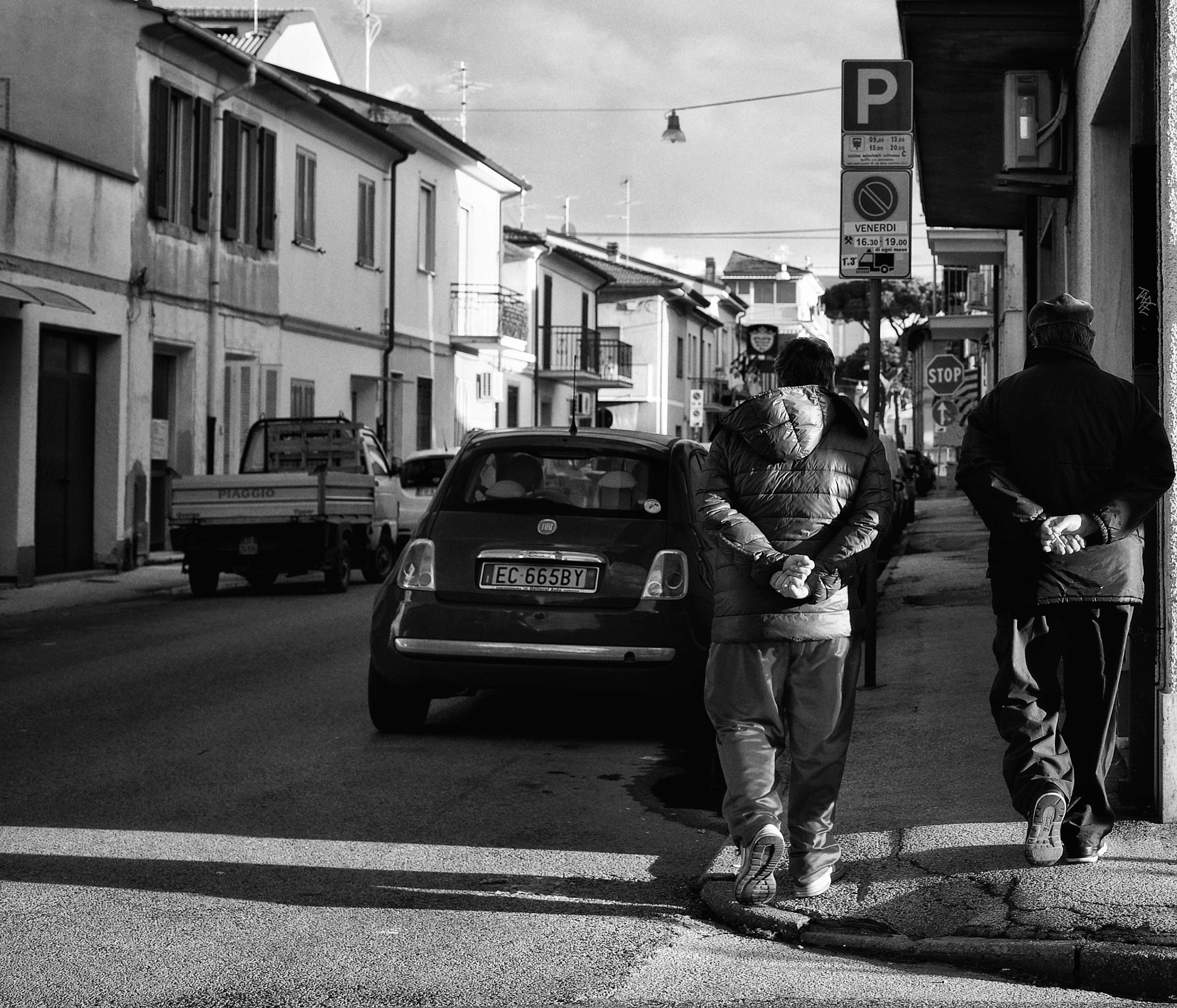 Per il cantiere in fondo a destra