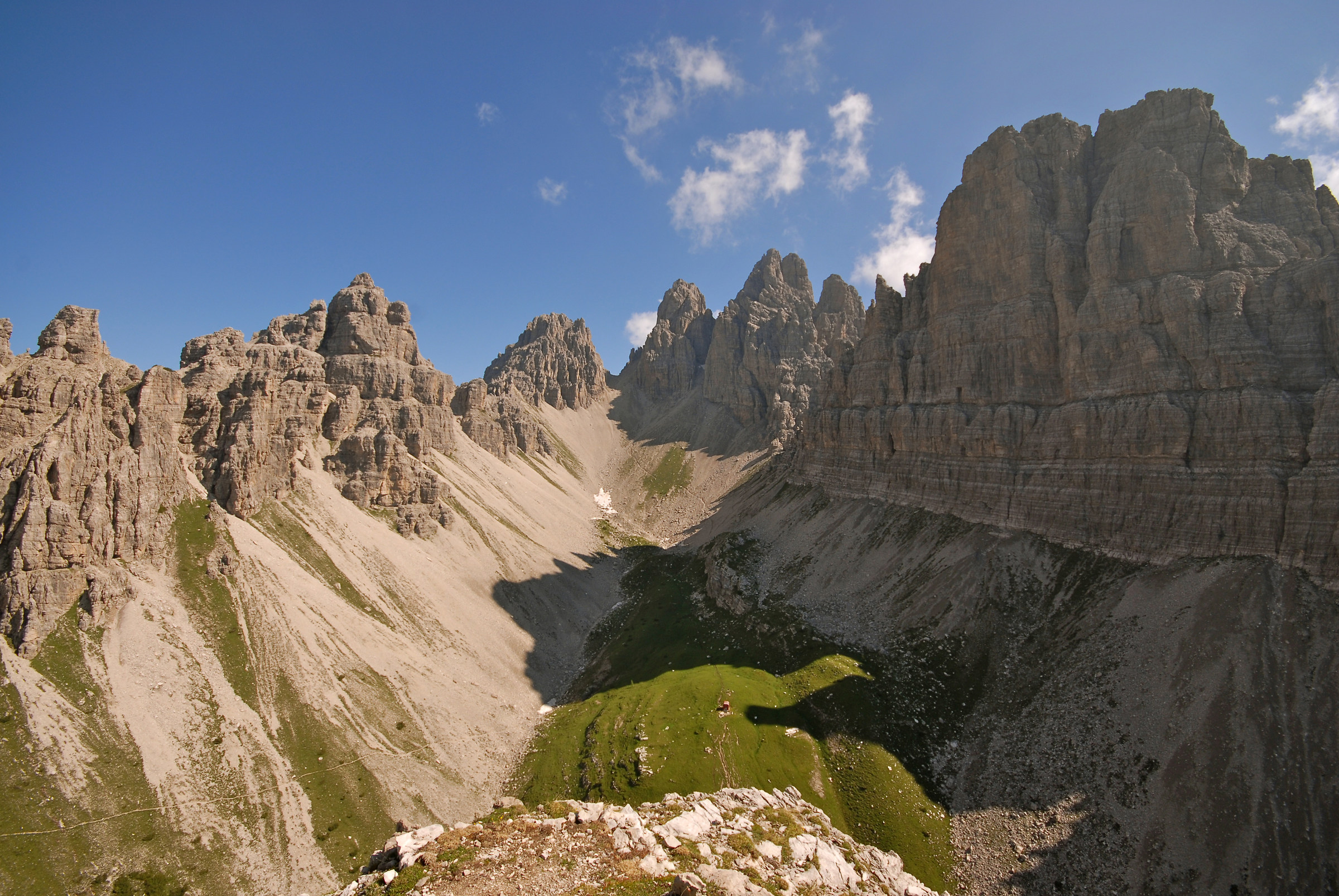 From the top of the Campanile di Val Montanaia