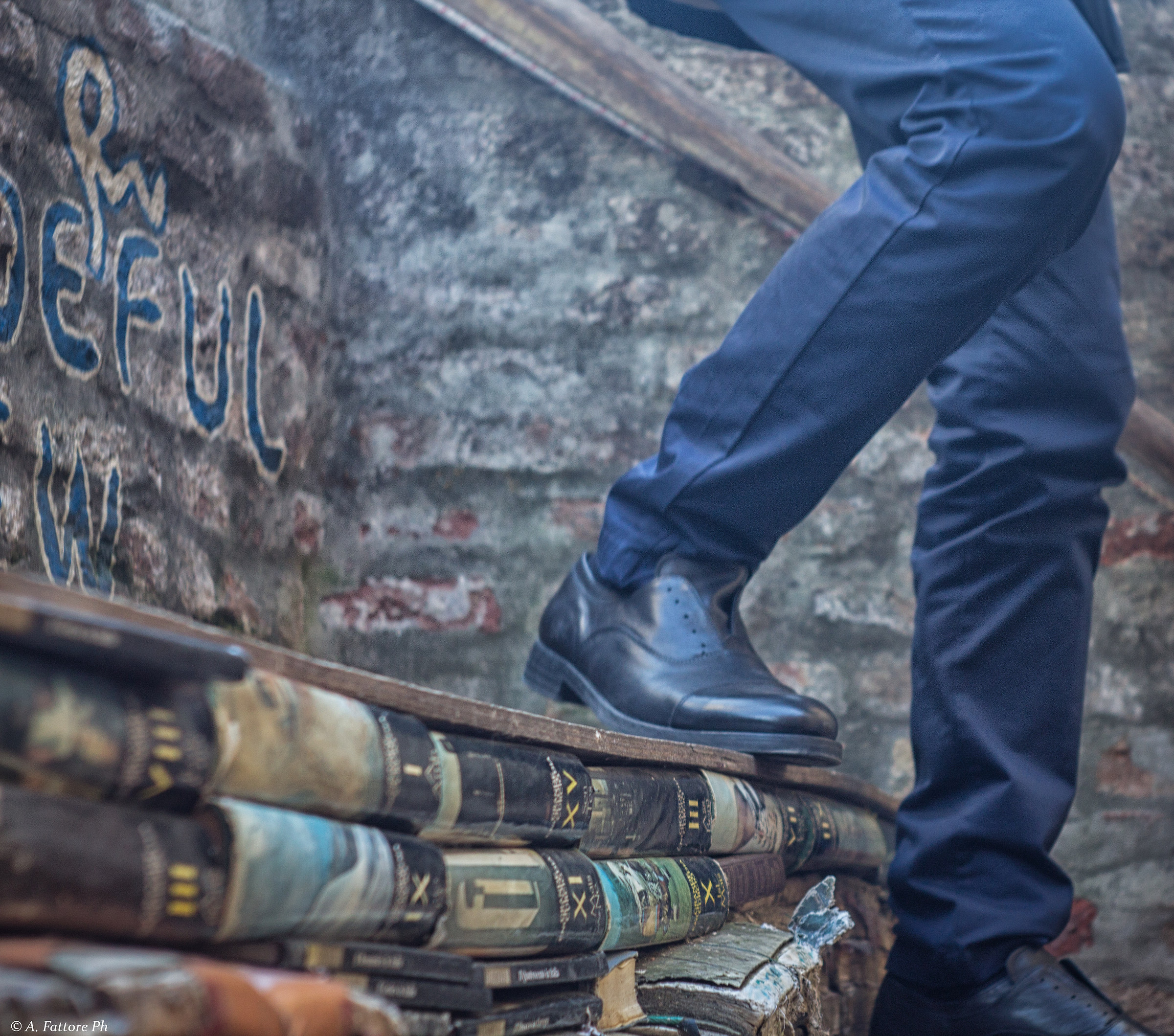 Up and down the books