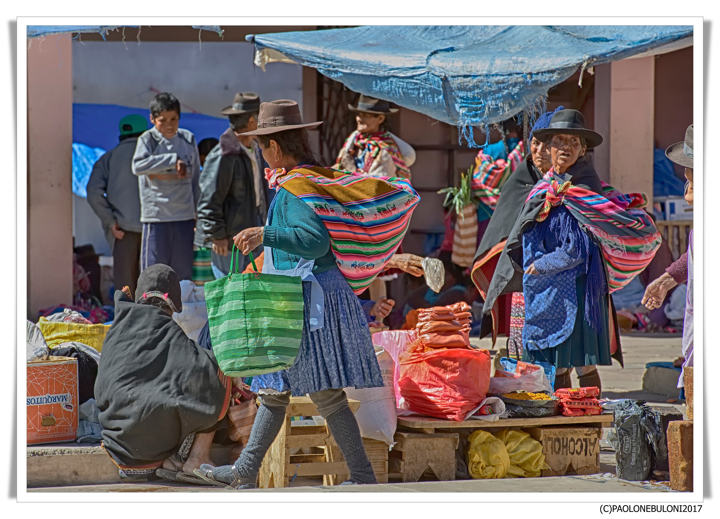 tarabucco mercato - Bolivia