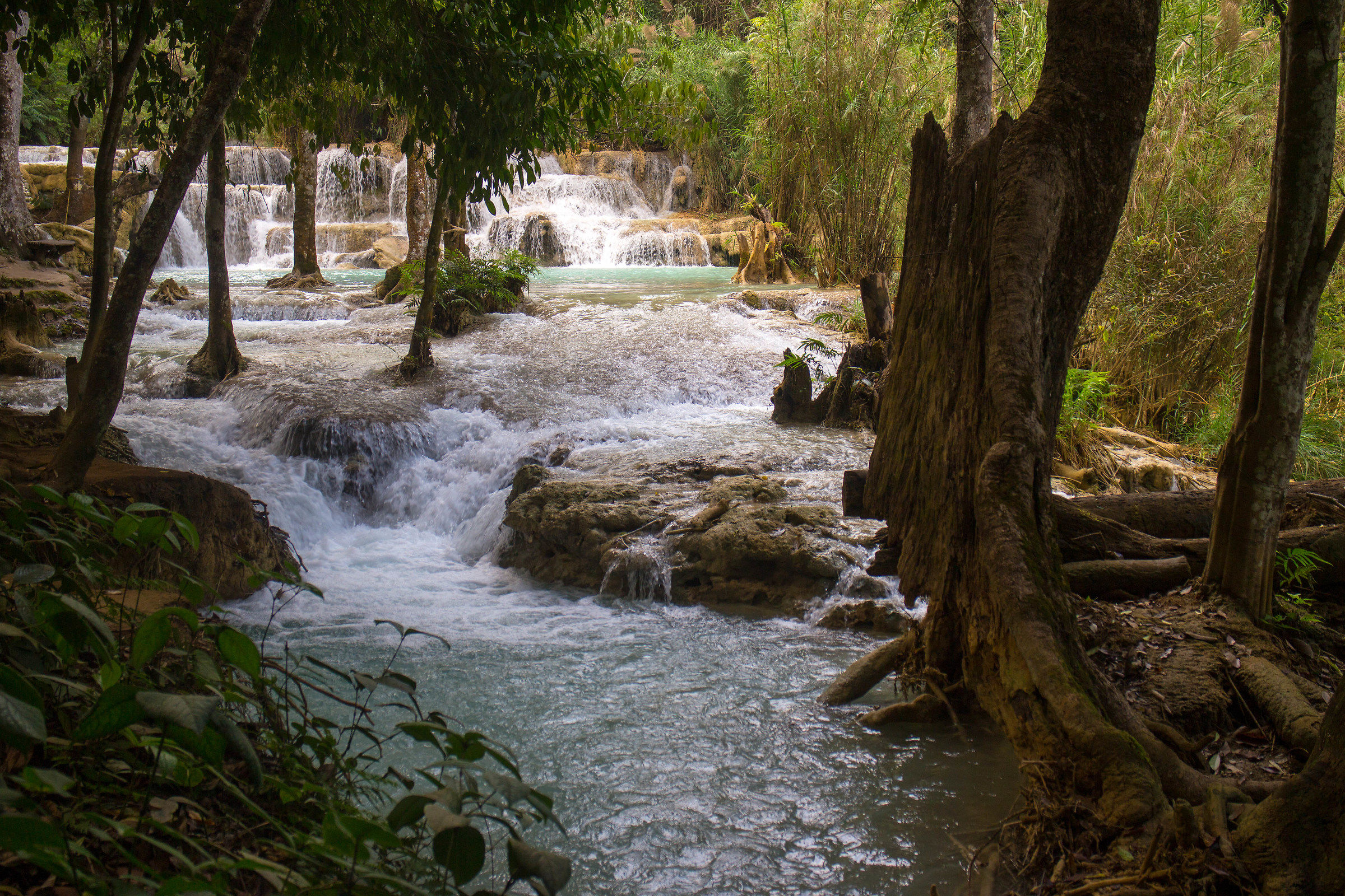 Falls near Luang Prabang