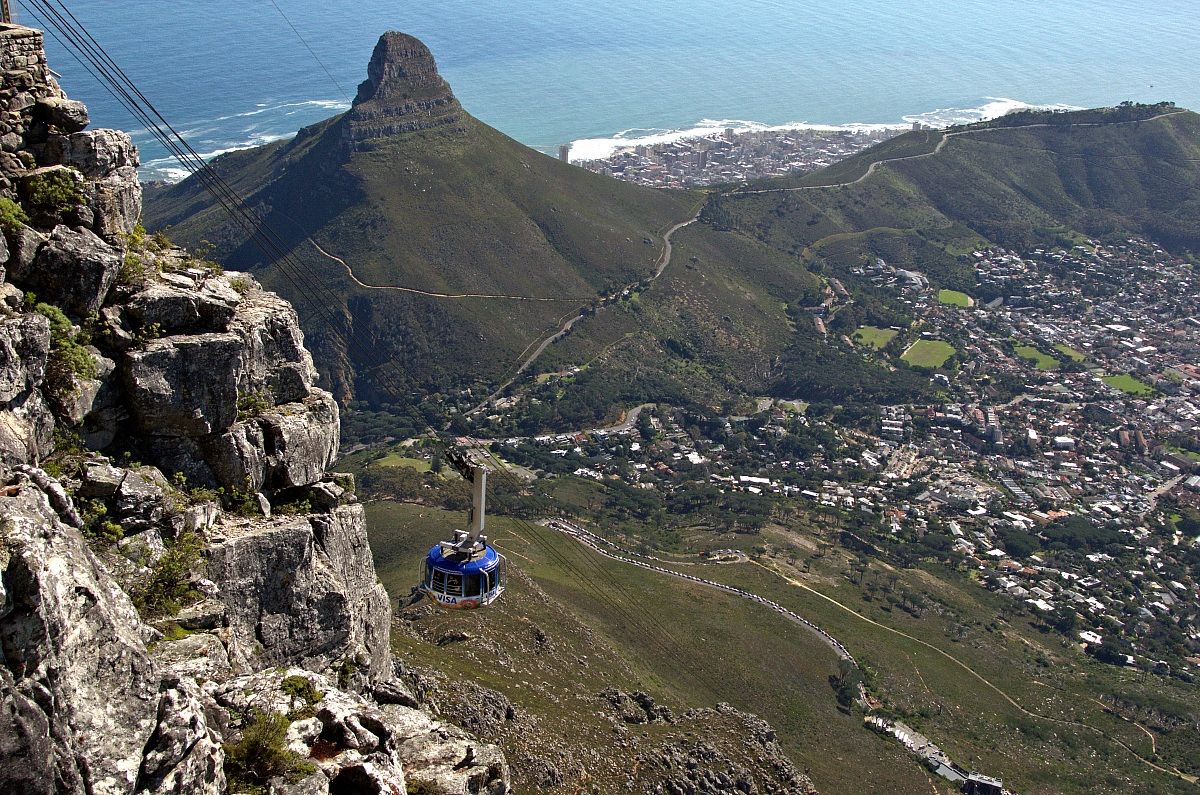 Cape Town vista dalla Table Mountain
