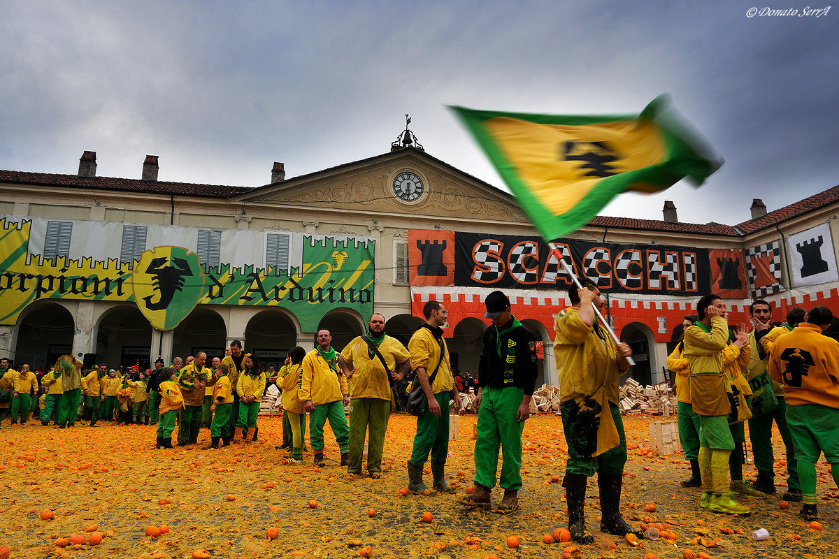 Piazza Ottinetti after the battle