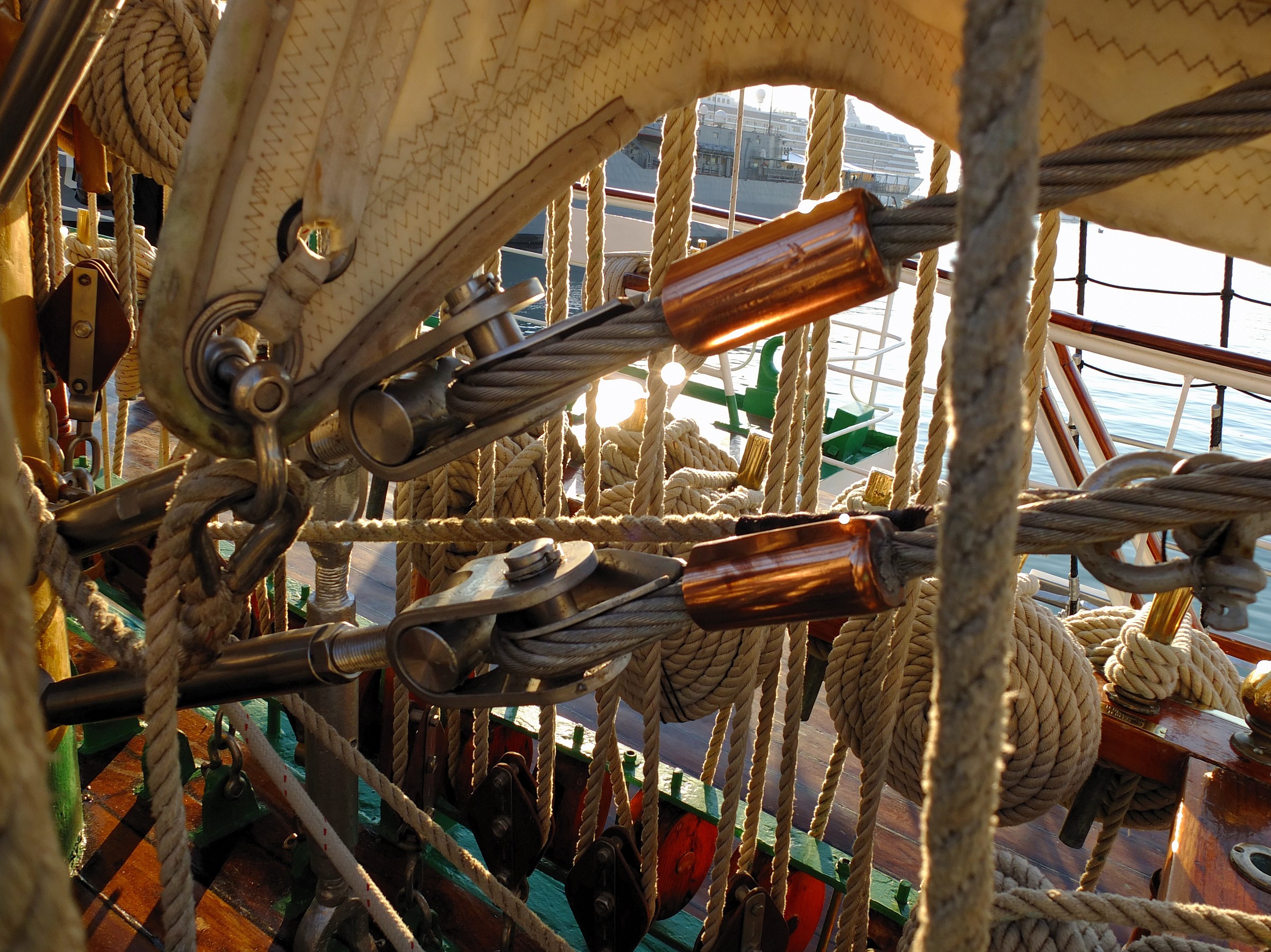 Sailing ship ARC Gloria - Colombian training ship -