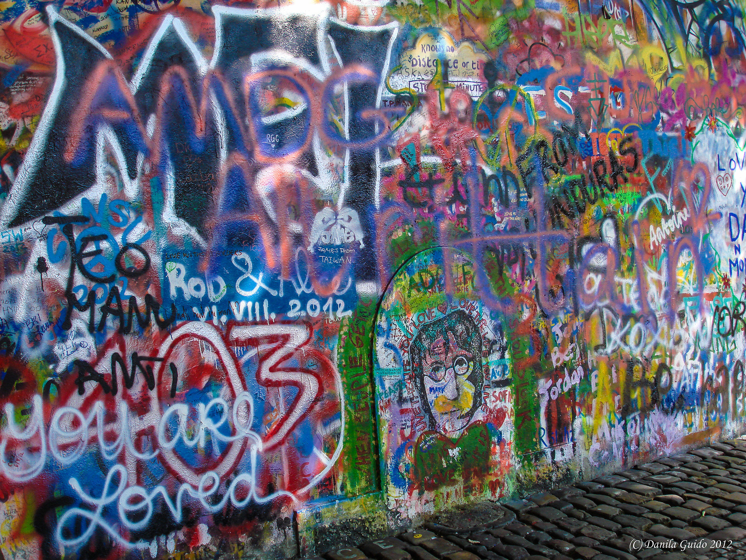 Muro di John Lennon - Praga