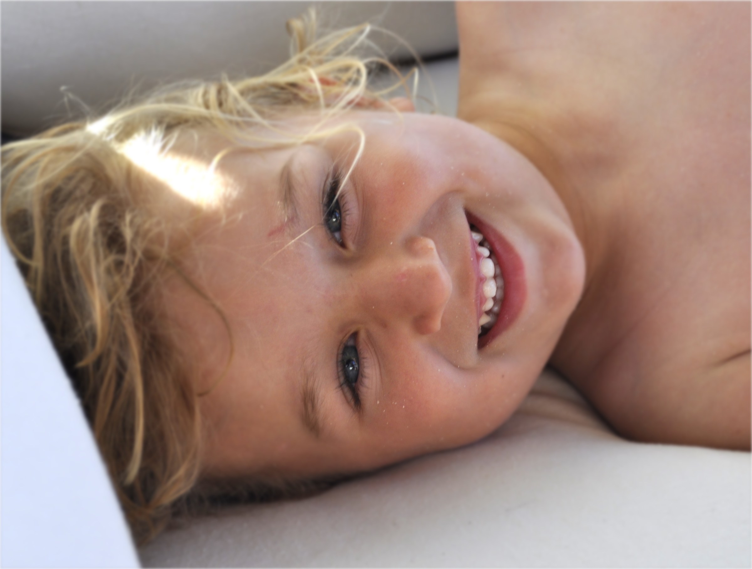 The world seems increasingly bright behind a smile.