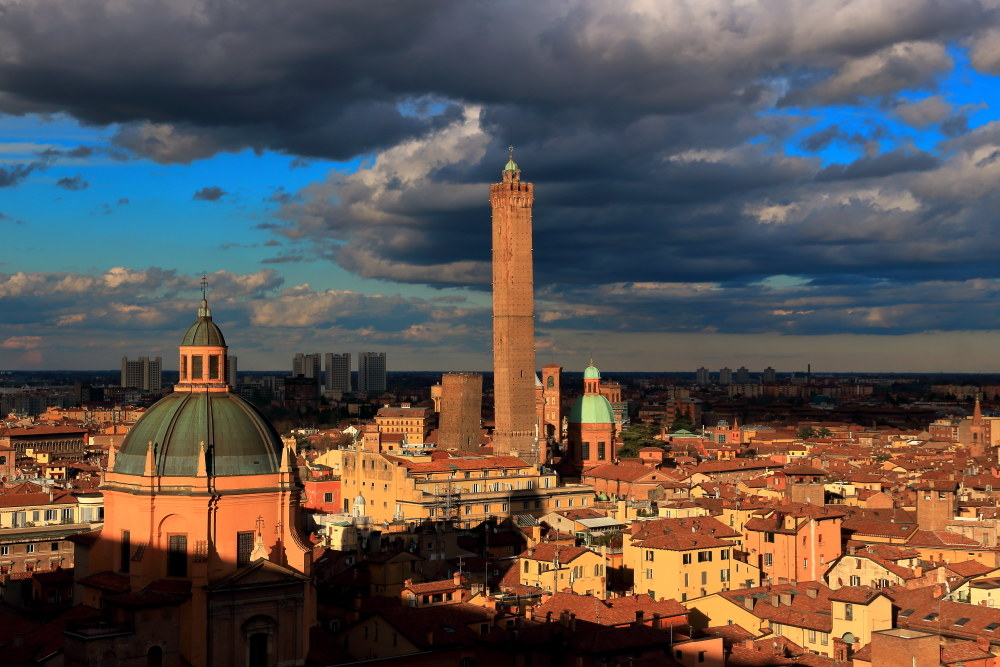 Panorama of San Petronio
