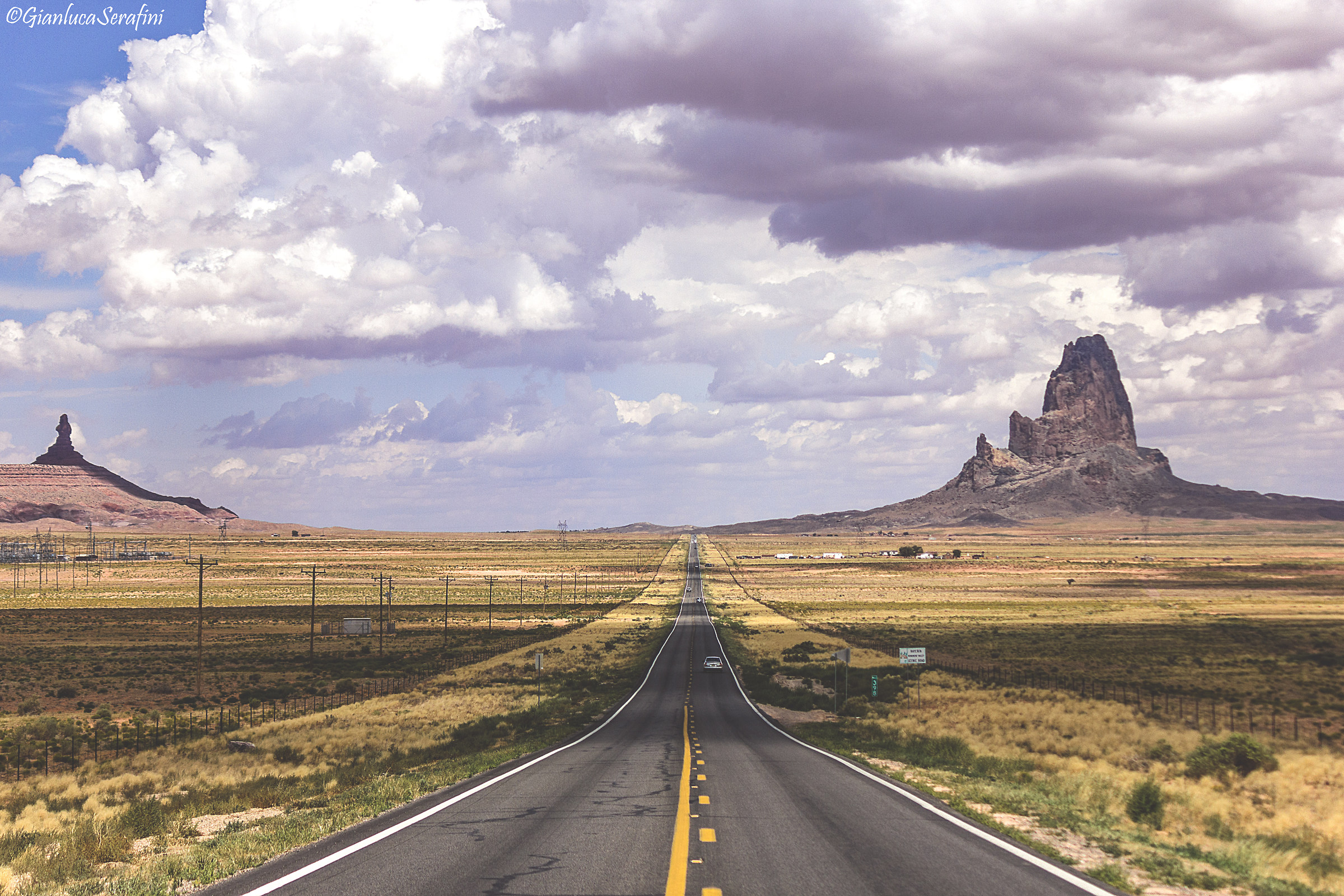 A pochi km dalla terra Navajo.