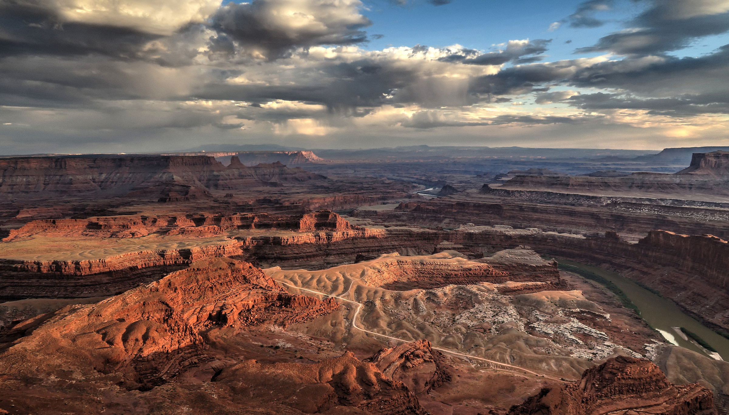 Sunset at dead horse