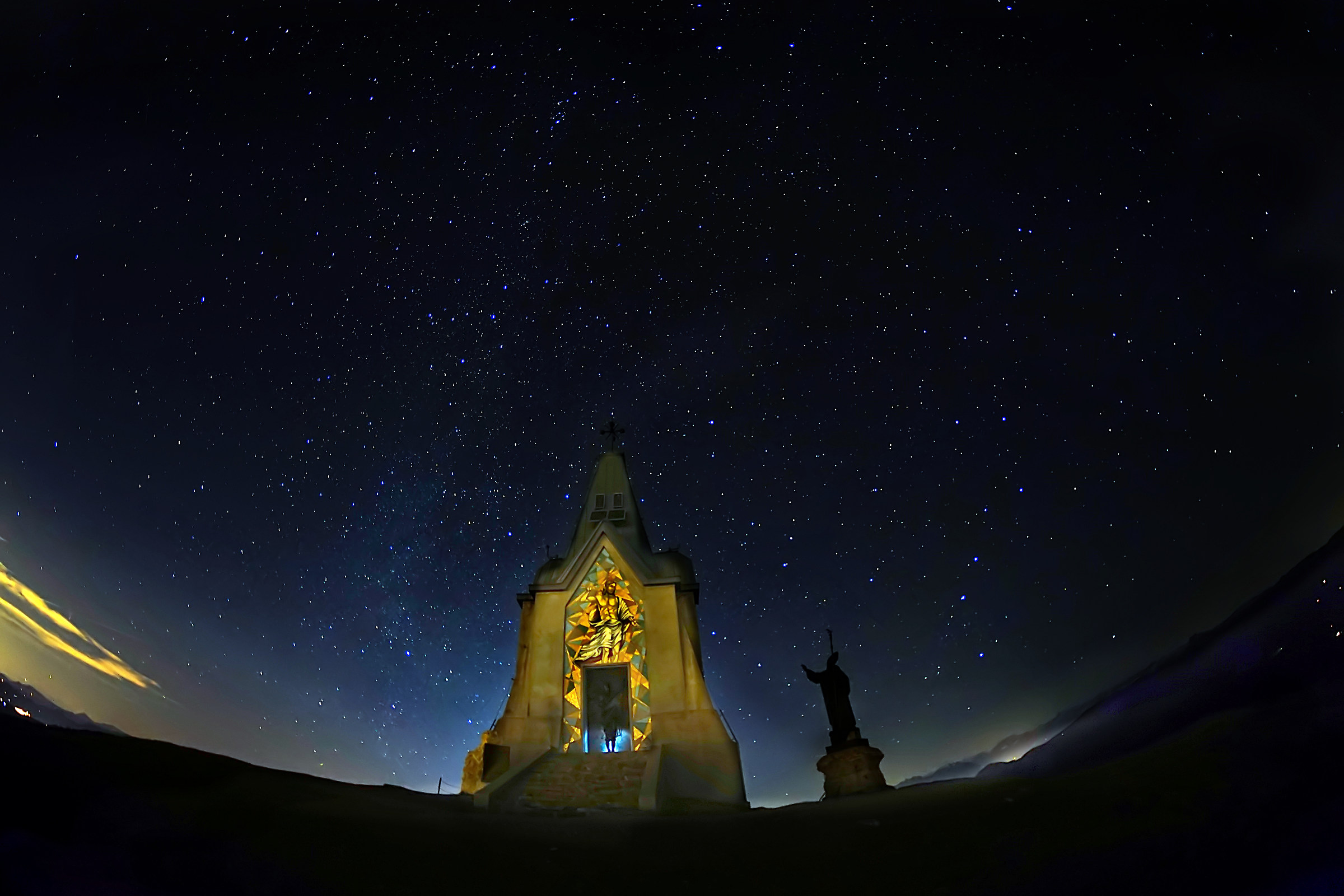 Guglielmo at night - Redeemer