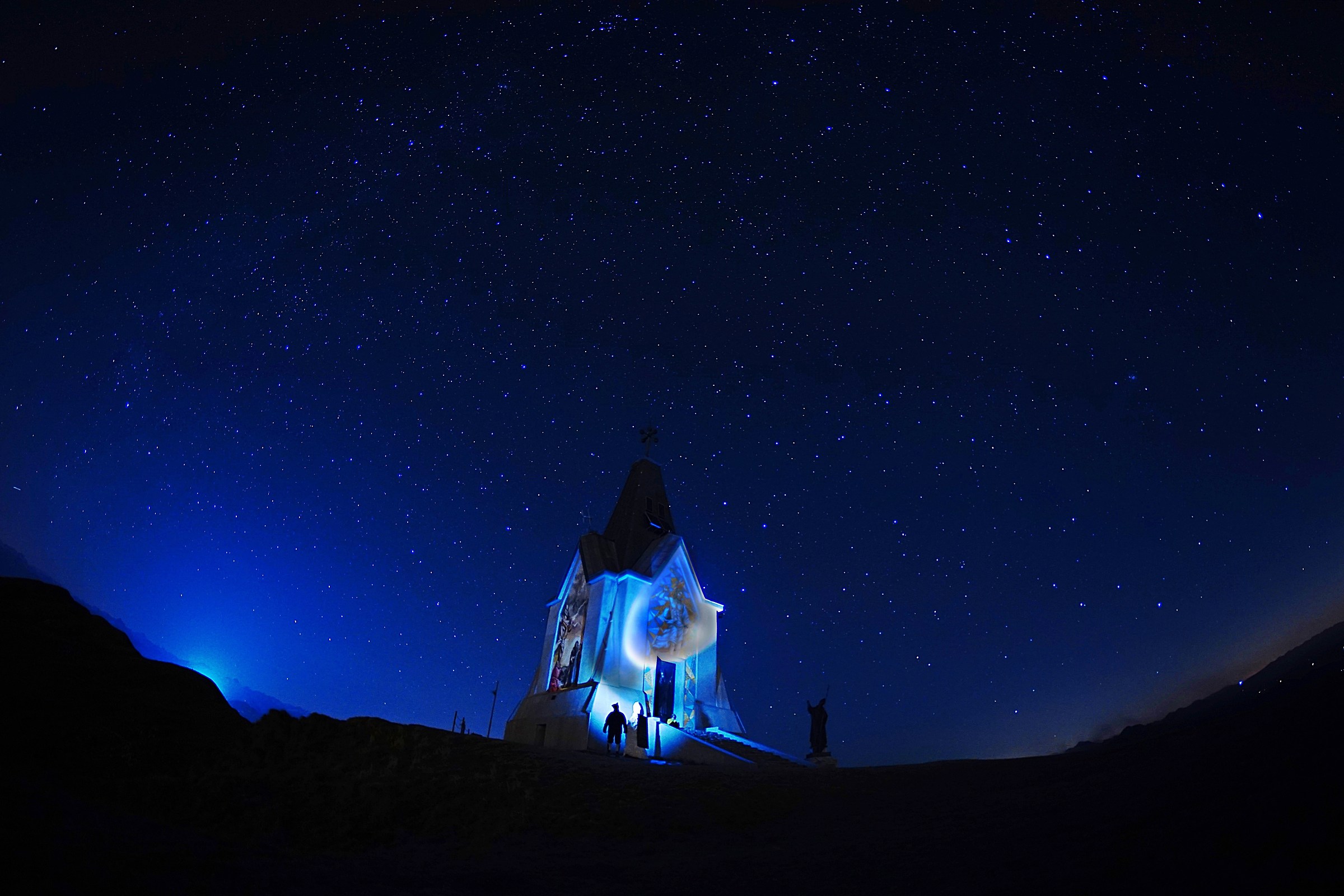 Guglielmo at night - Redeemer