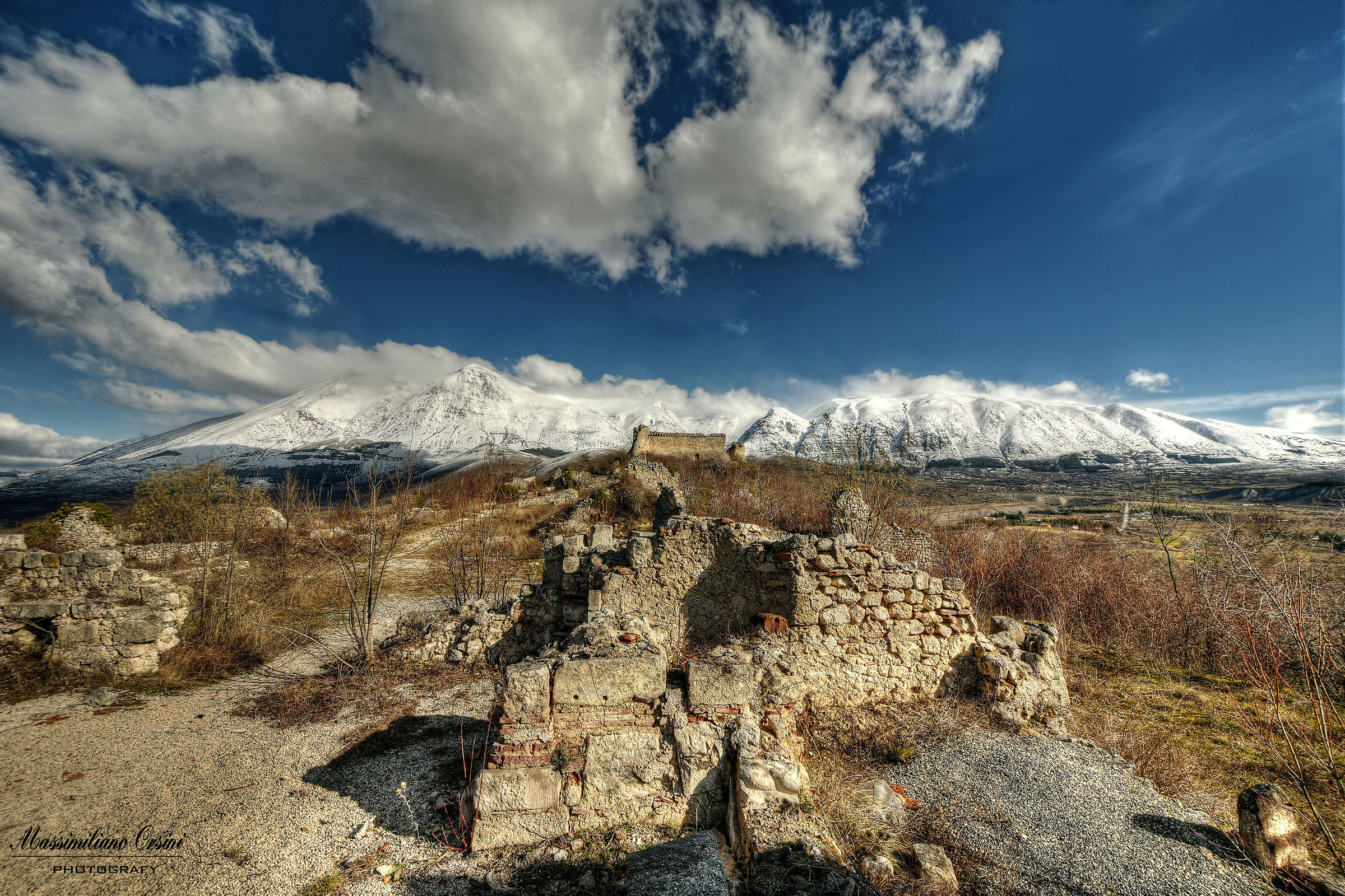 View from the medieval site of Alba Funcens