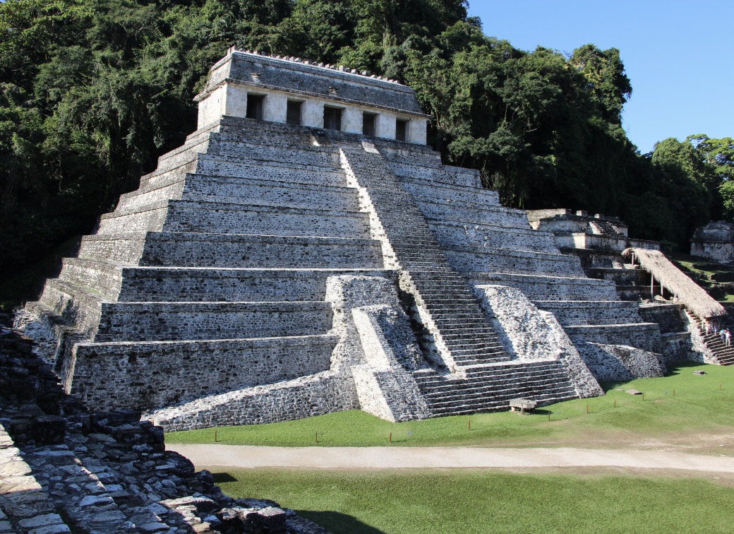 Messico Palenque tempio delle iscrizioni