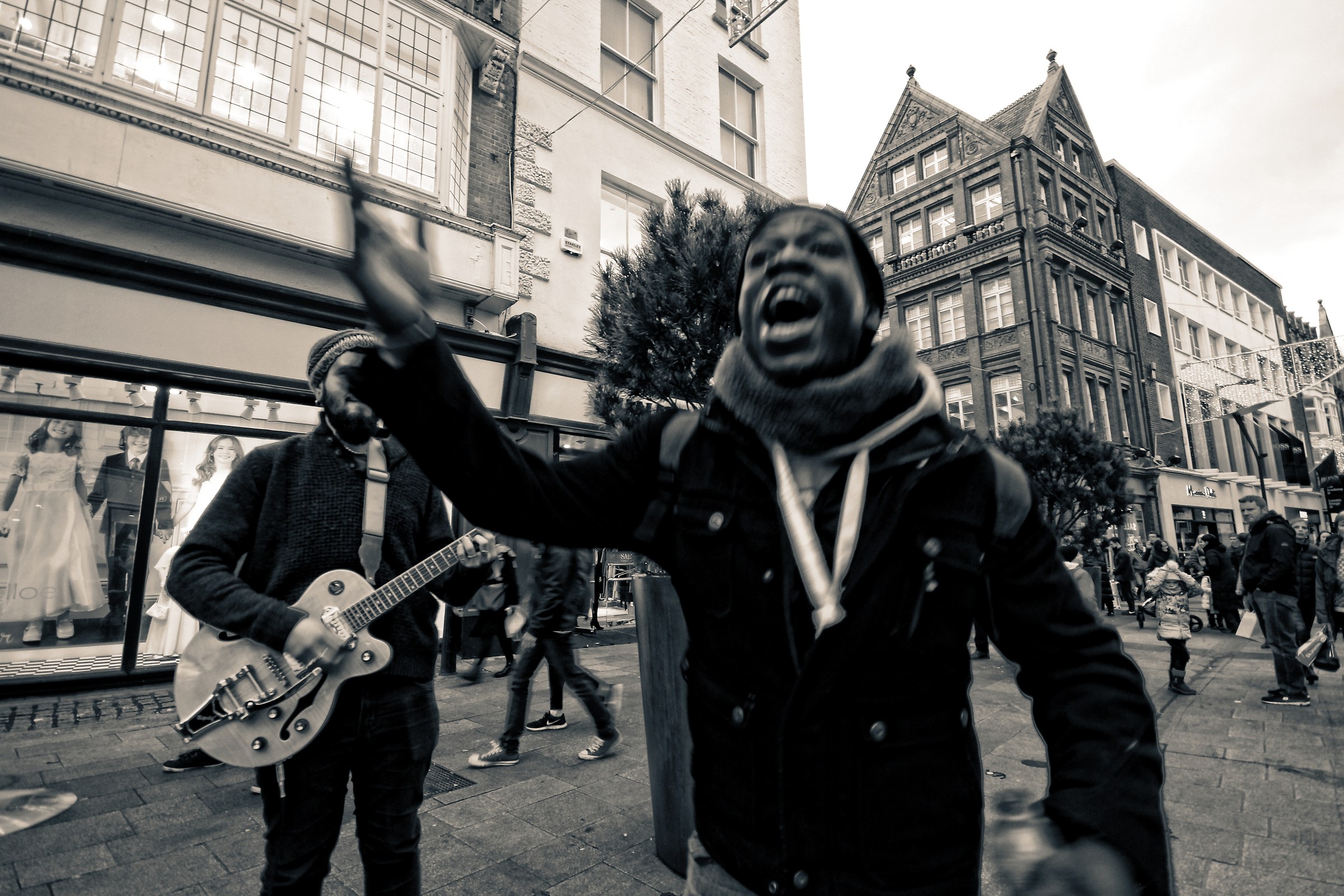 Buskers. Dublin, 28/12/2016