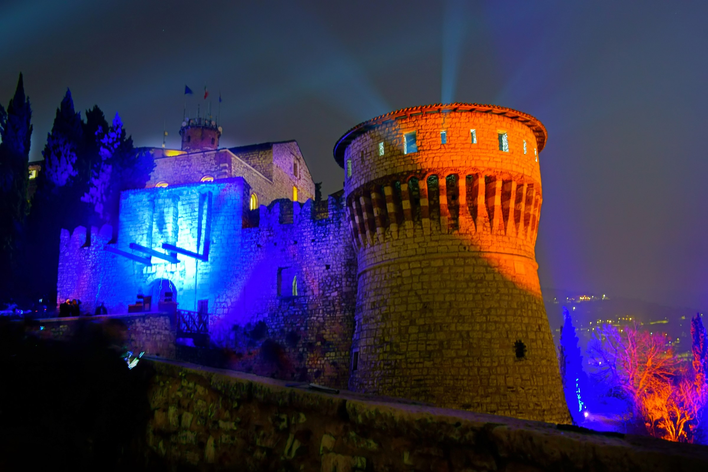 Ingresso del castello di Brescia - Cidenon 2017