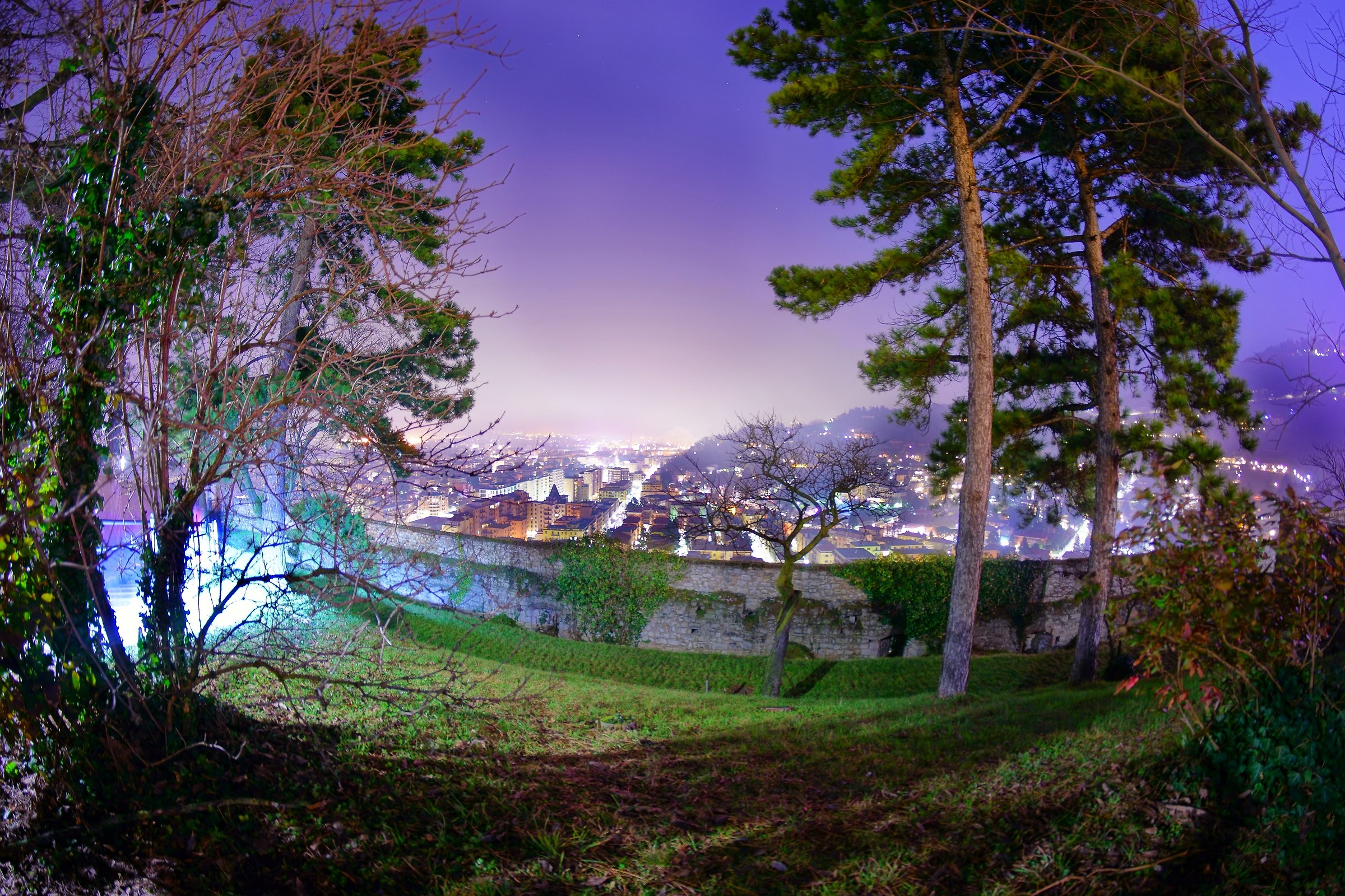 Brescia norrd from Castle