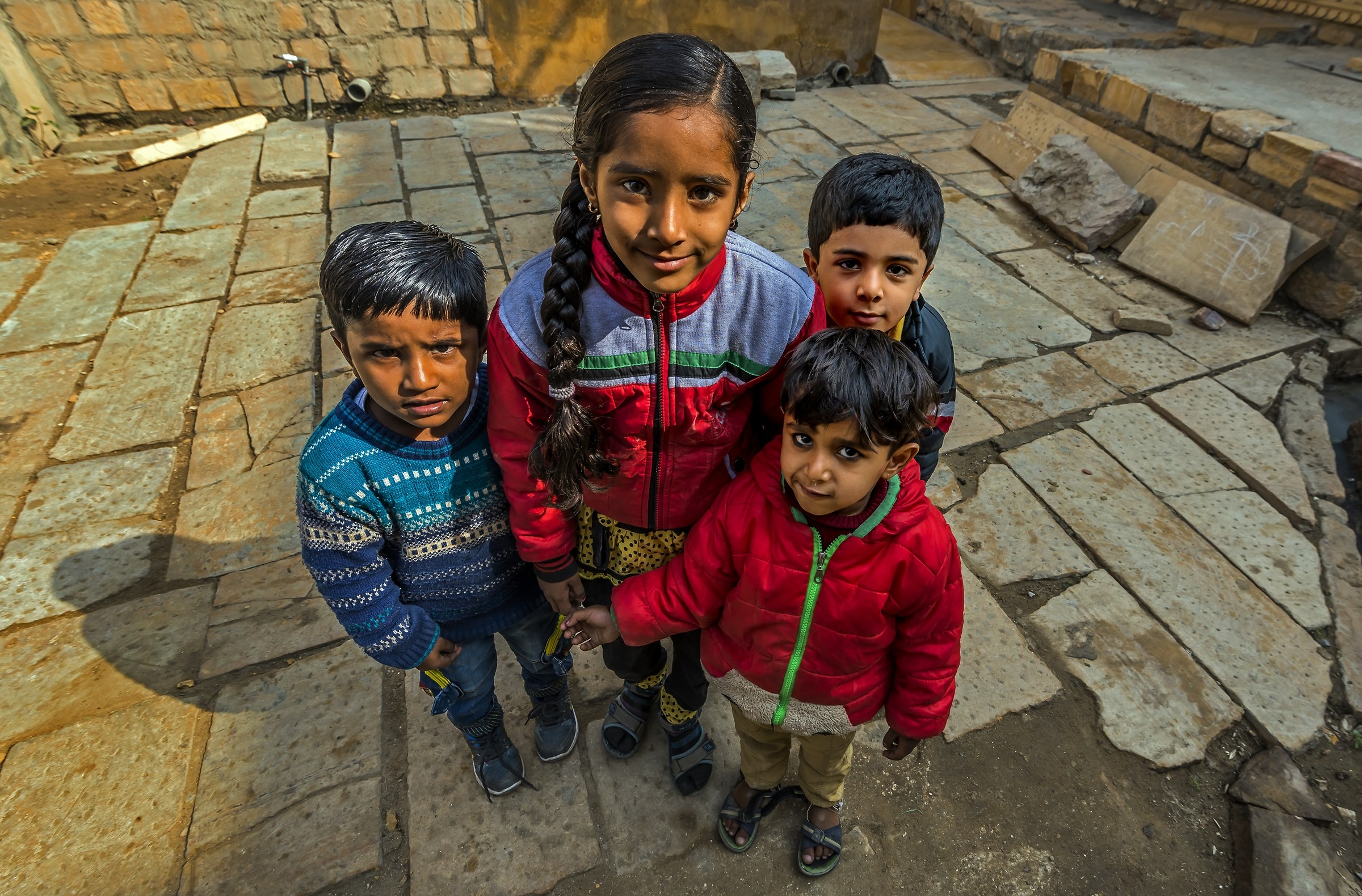 Rajasthan 2017 - In un cortile di Jaisalmer