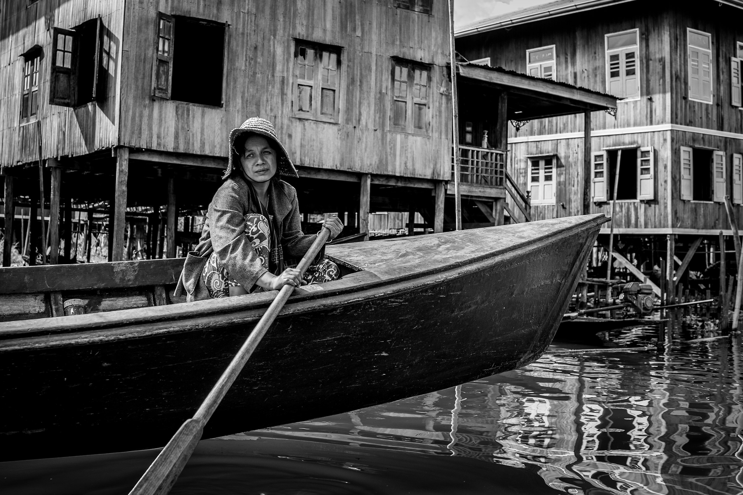 Sul lago inle