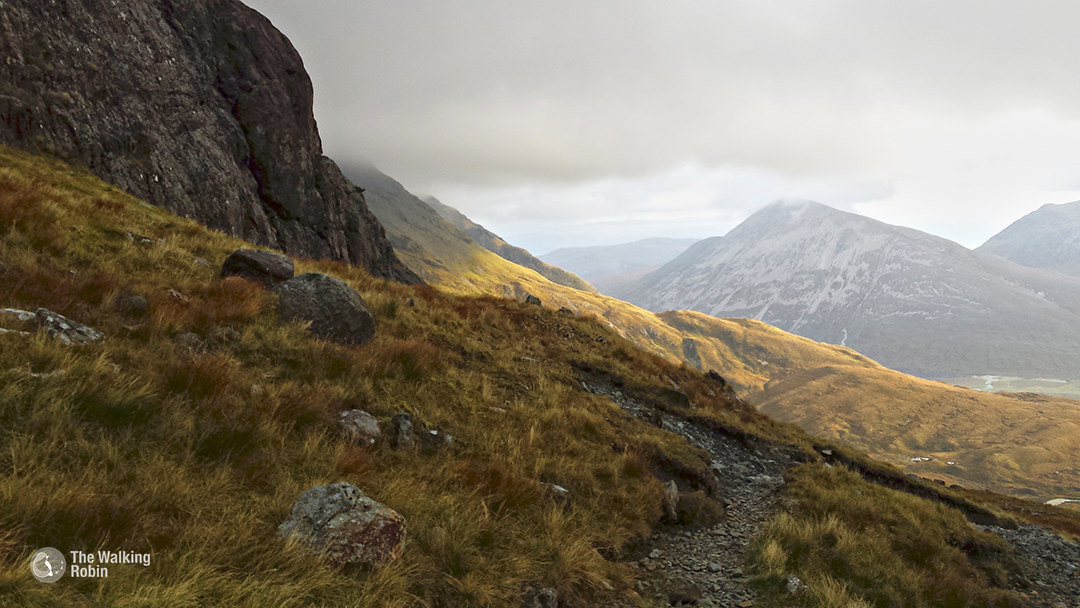 Il sentiero per la vetta del Bla Bheinn (Blaven)