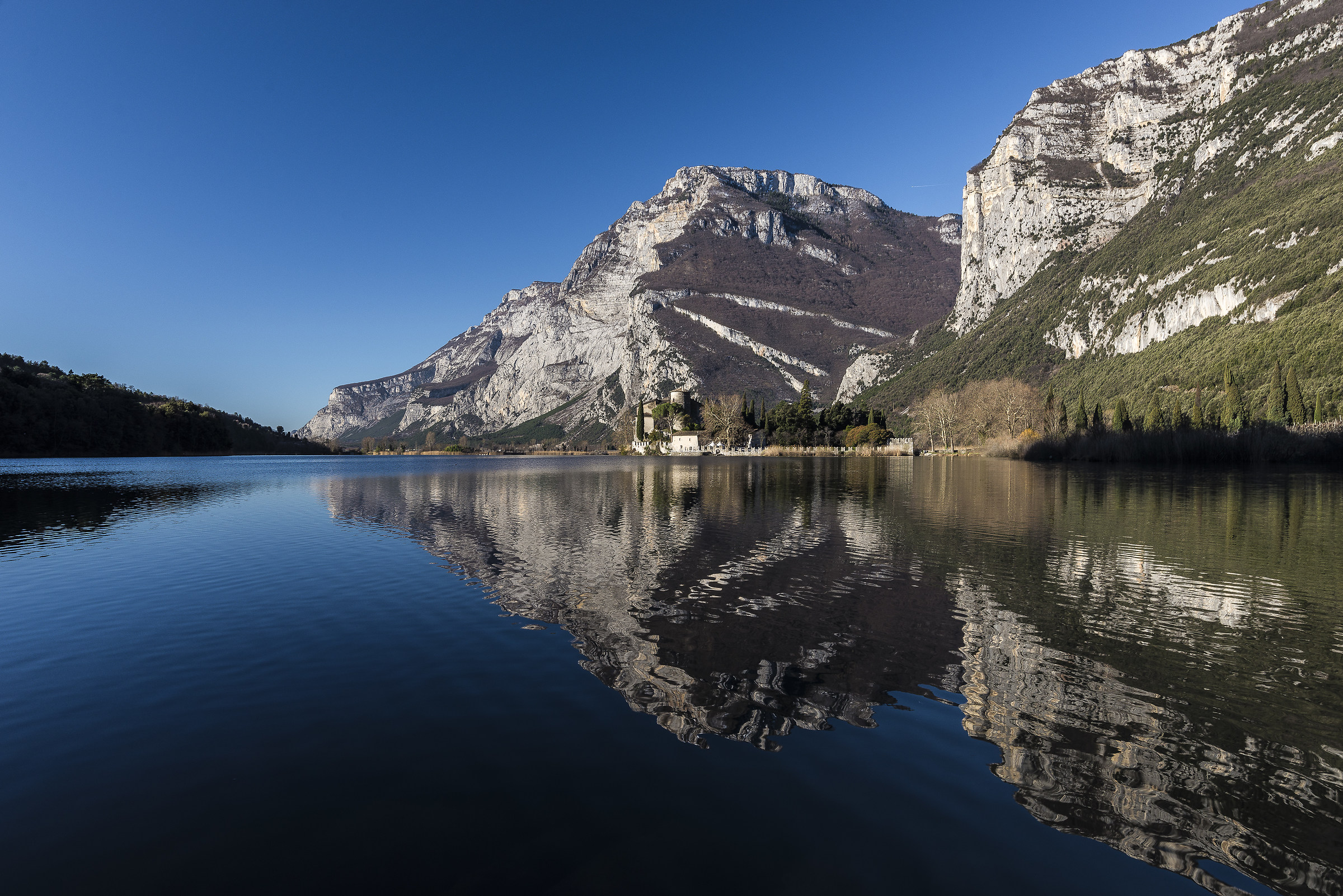 Lake Toblino with Castel Toblino