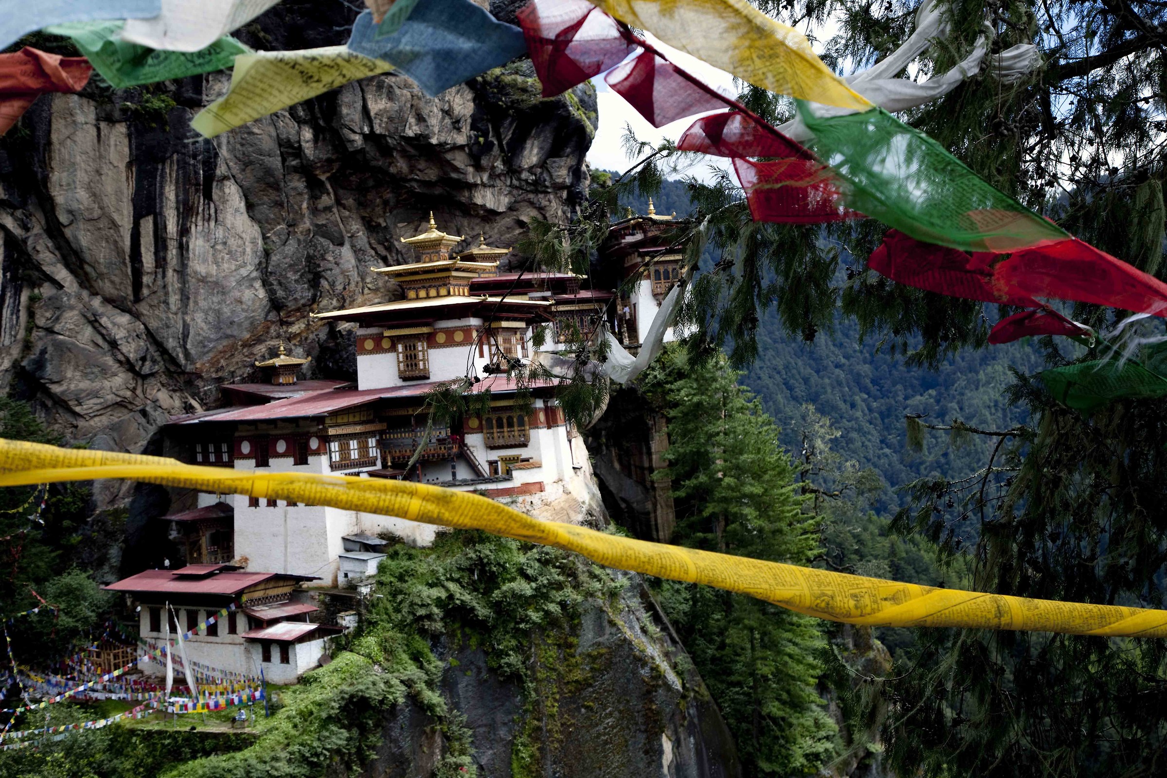 On the rock - Bhutan