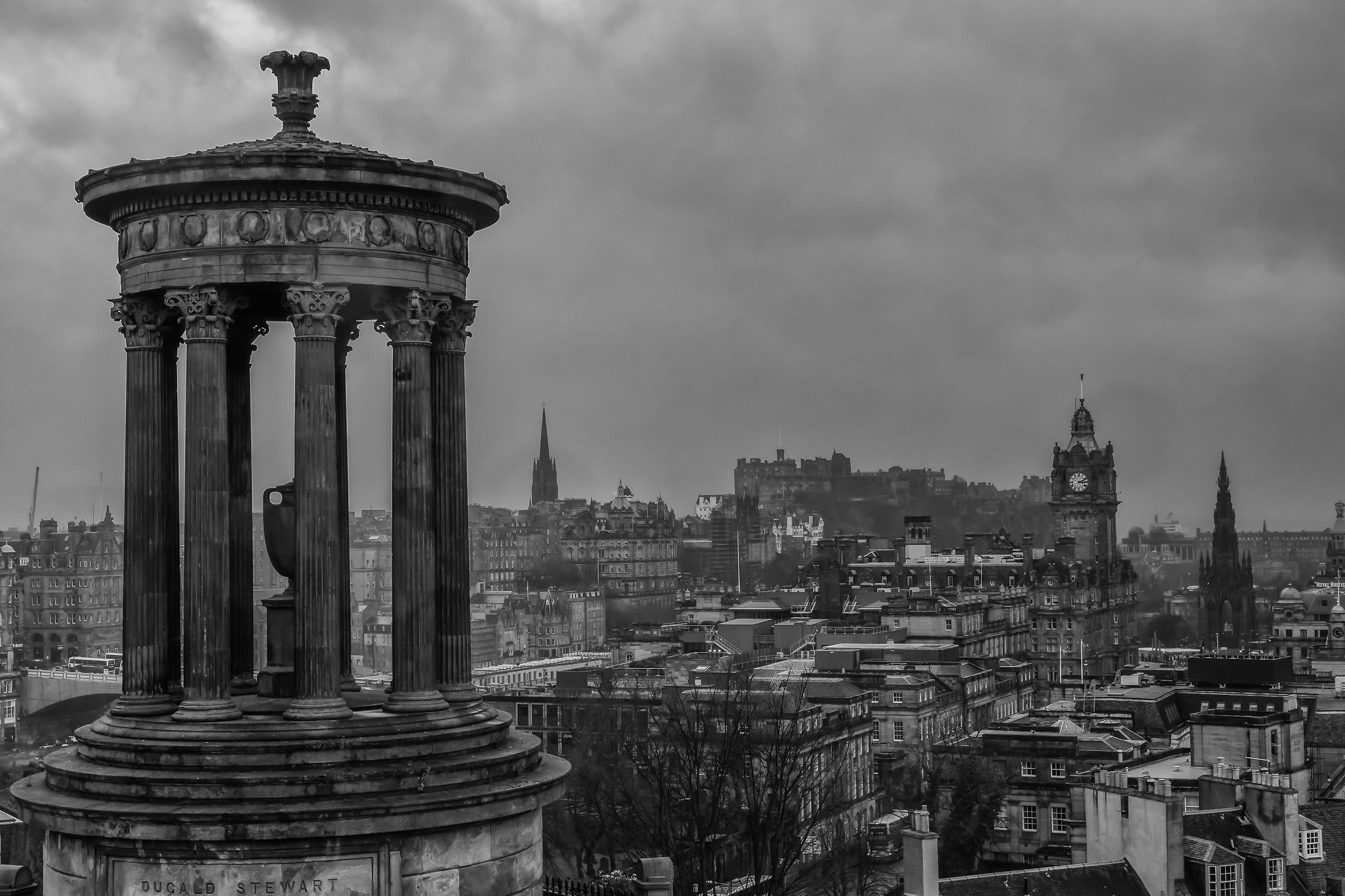 B&W in Edinburgh