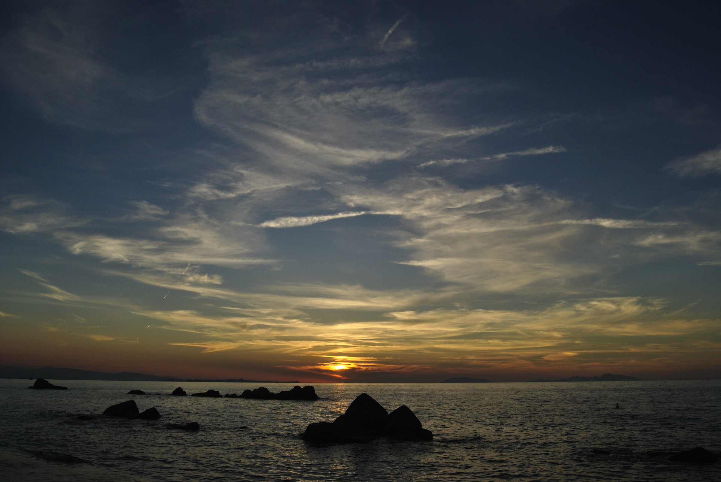 Sicilia, Tramonto a Rubia, Messina