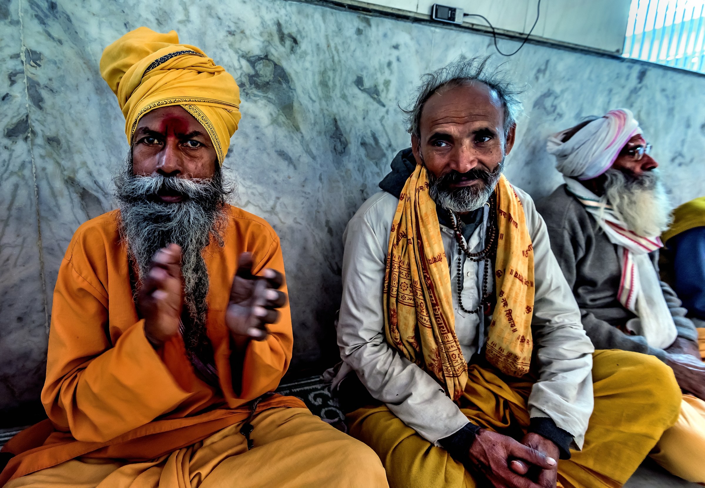 Uttar Pradesh 2017 - Nella grande mensa a Vrindavan