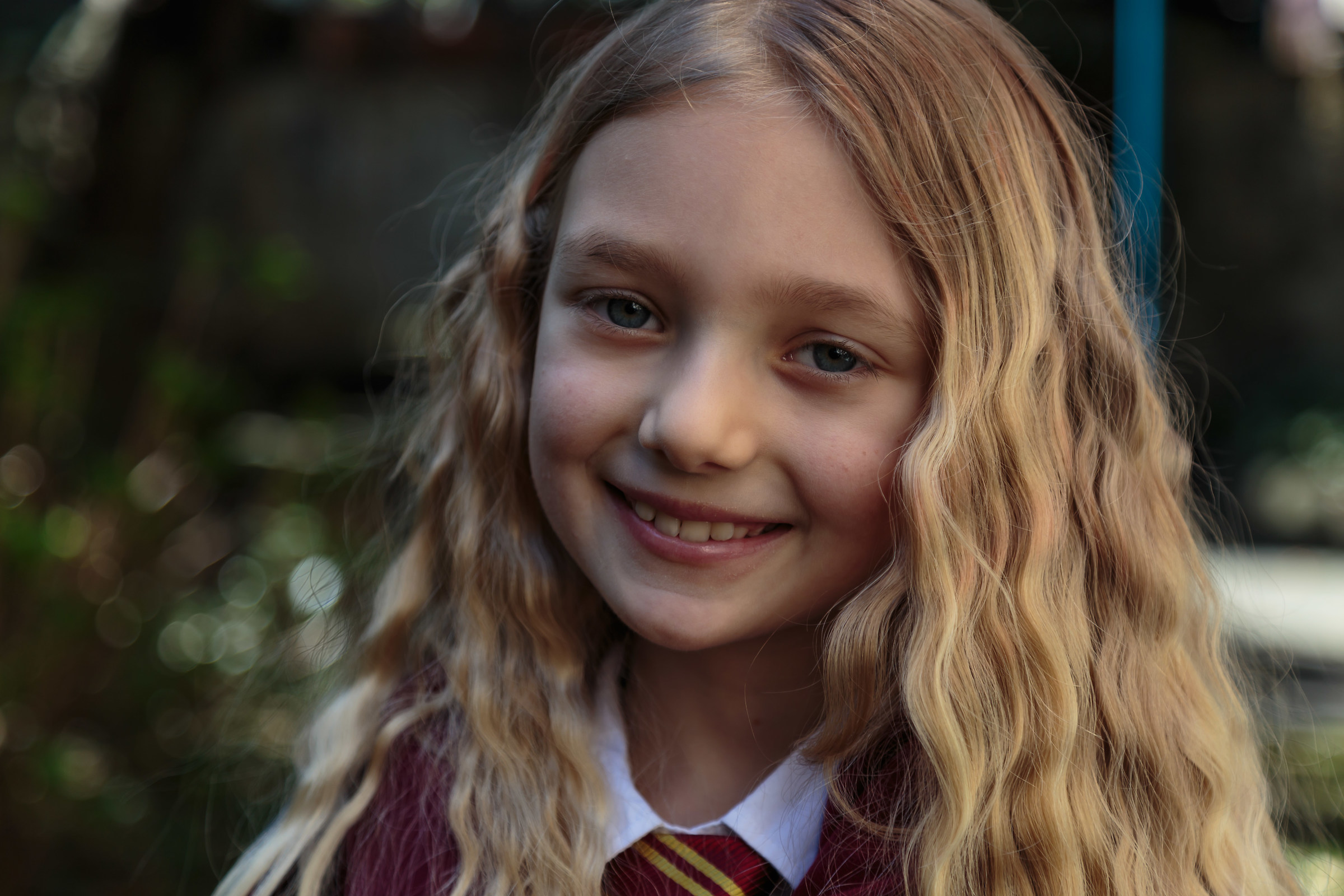 Martina nei panni di Hermione Granger.