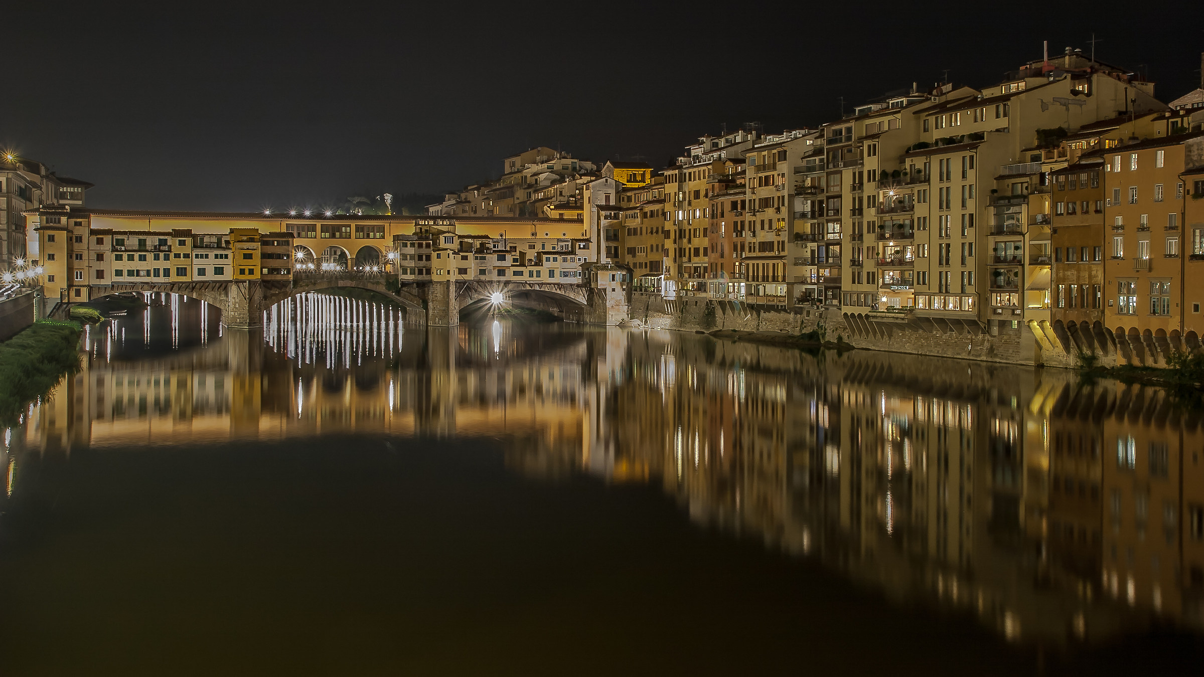 Reflections in Ponte Vecchio