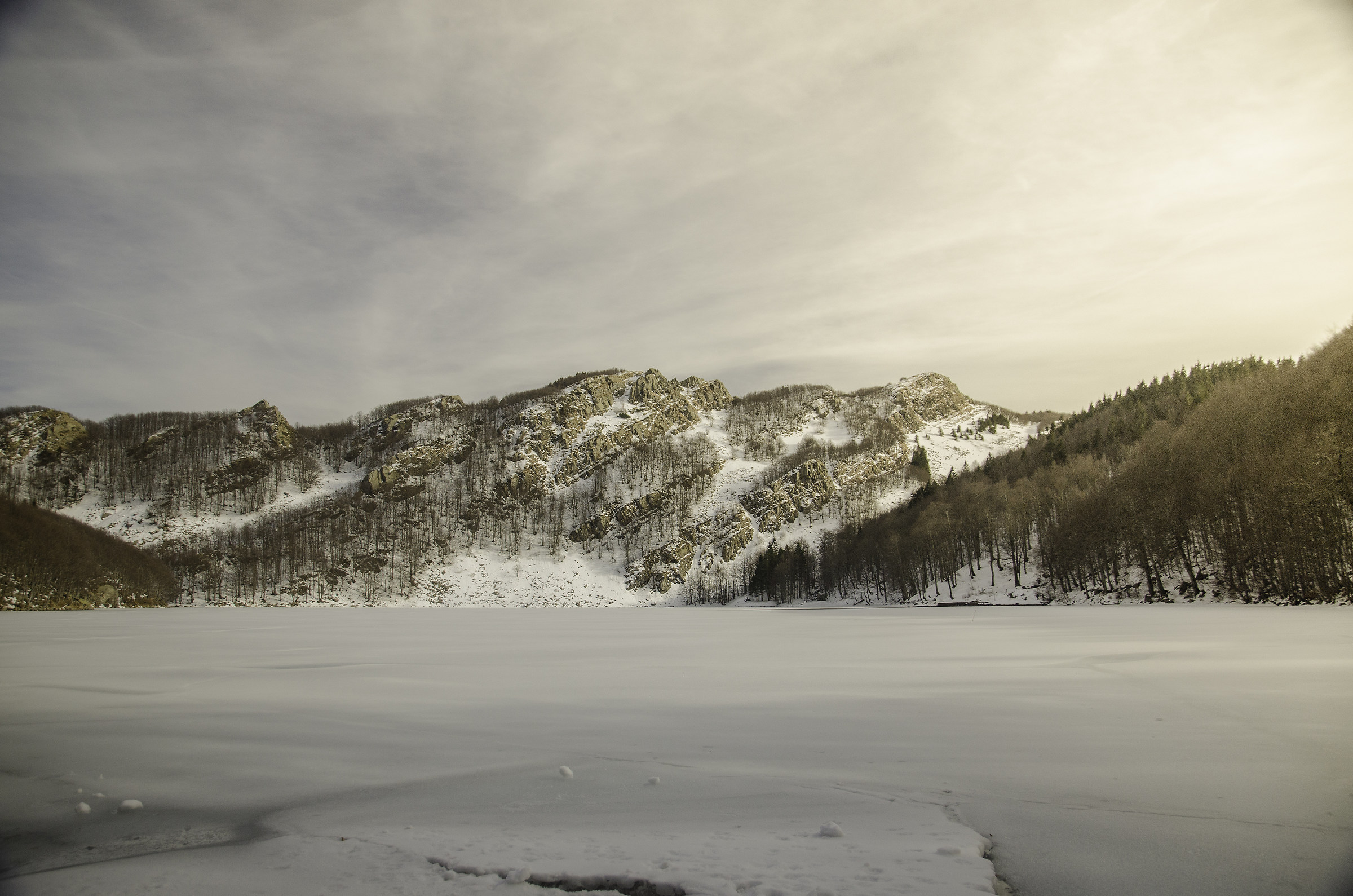 Lago Santo Ghiacciato
